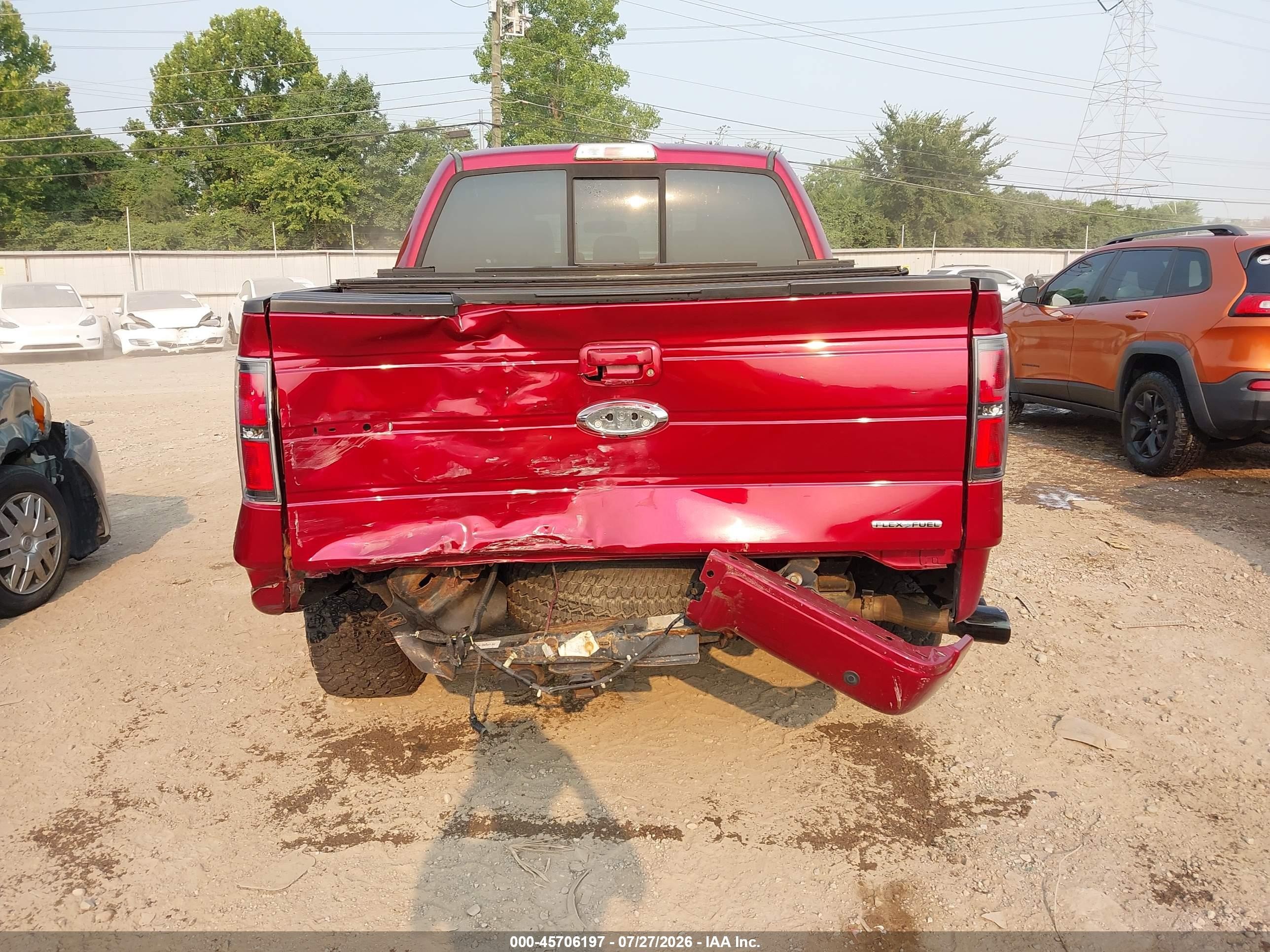2014 Ford F-150 Fx4 Красный vin: 1FTFW1EF1EFC90832
