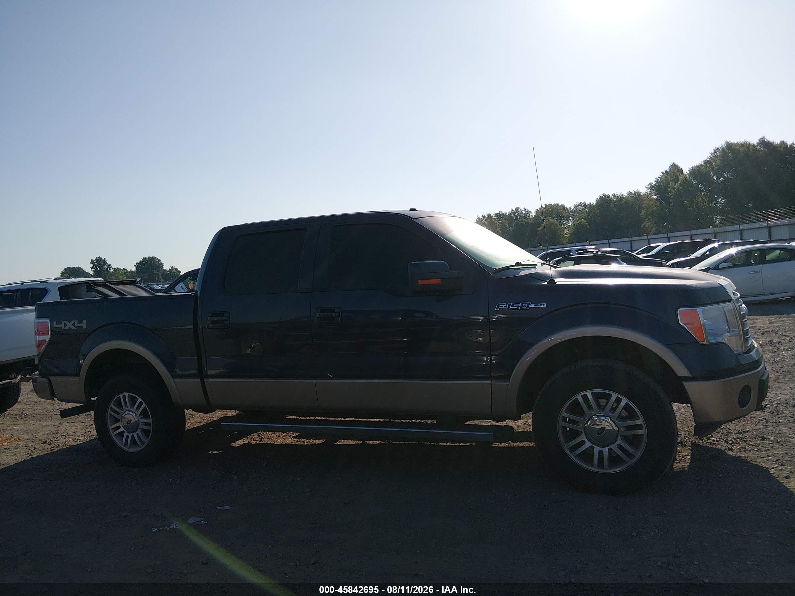 2014 Ford F-150 Lariat Blue vin: 1FTFW1EF1EKD01853