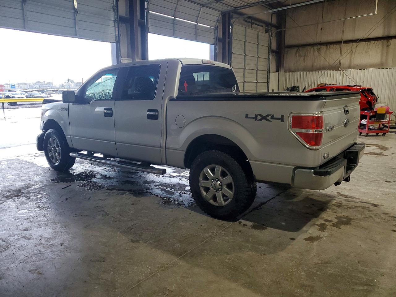 2014 Ford F150 Supercrew Silver vin: 1FTFW1EF1EKD37154