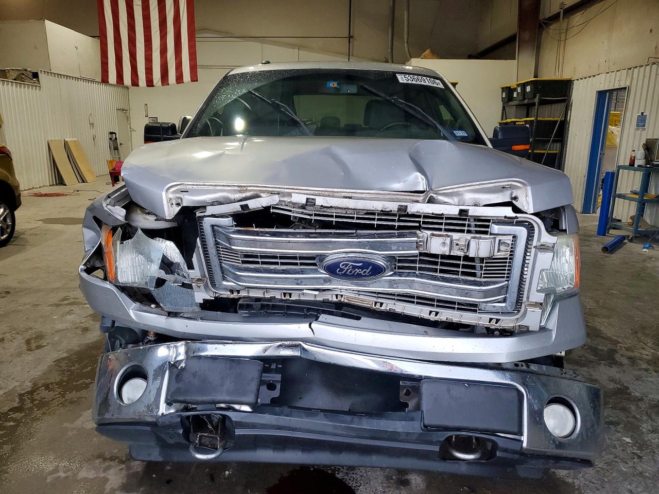 2014 Ford F150 Supercrew Silver vin: 1FTFW1EF1EKD37154