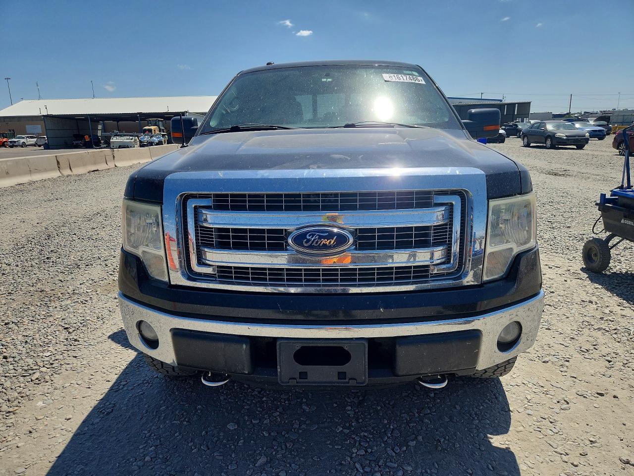 2014 Ford F150 Supercrew Black vin: 1FTFW1EF1EKD51975