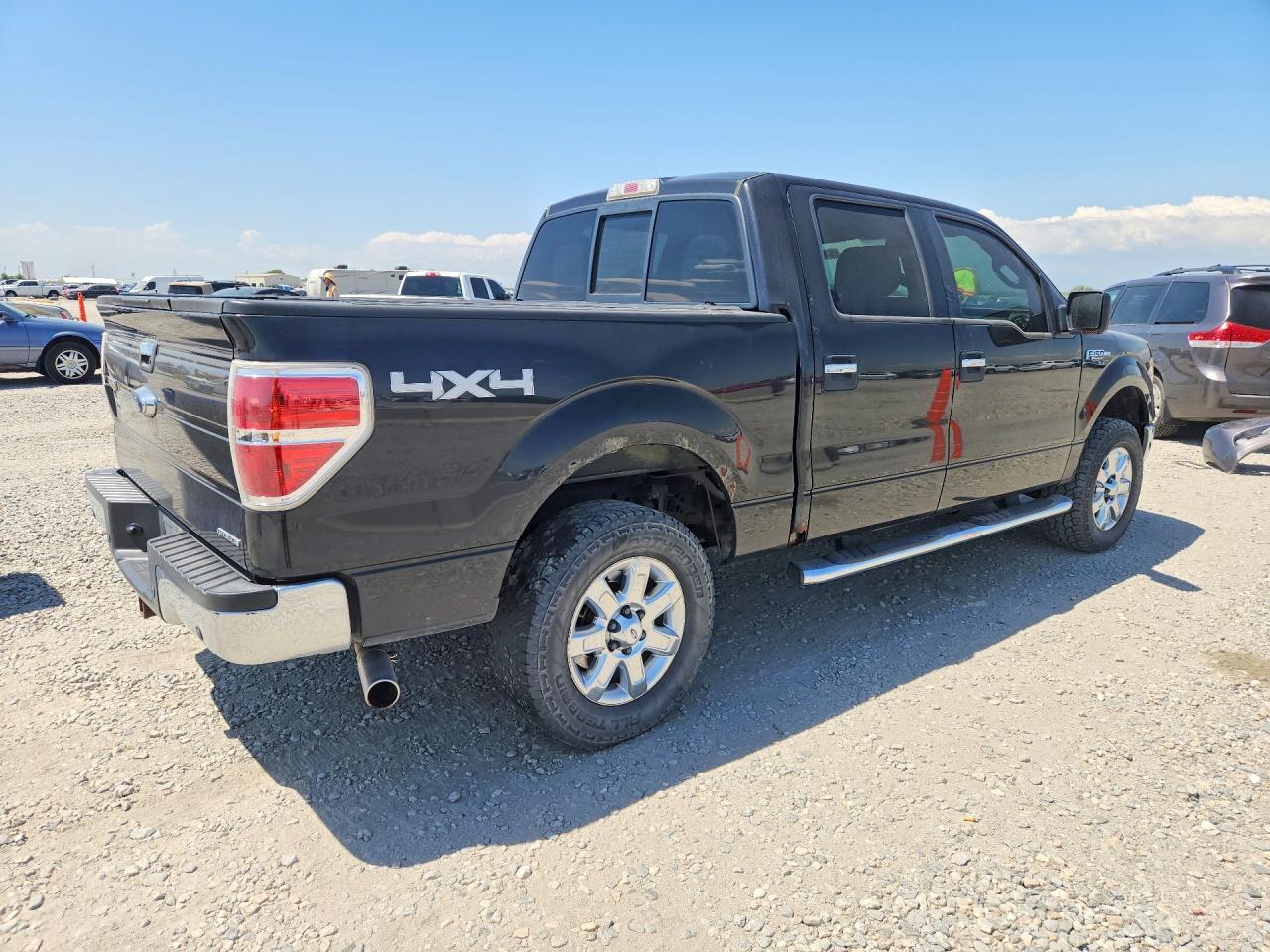2014 Ford F150 Supercrew Black vin: 1FTFW1EF1EKD51975