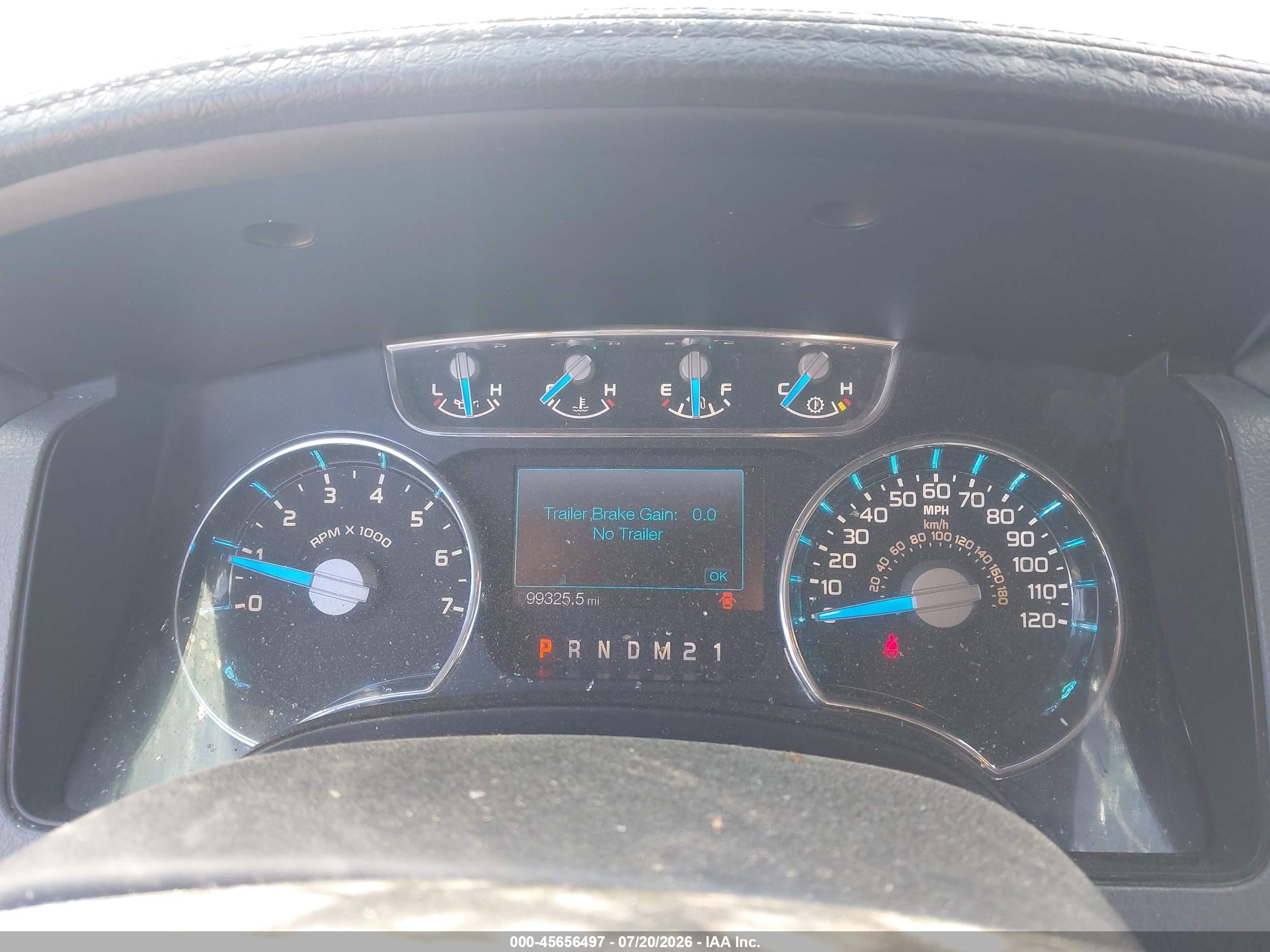 2014 Ford F-150 Lariat Gray vin: 1FTFW1EF1EKD77461