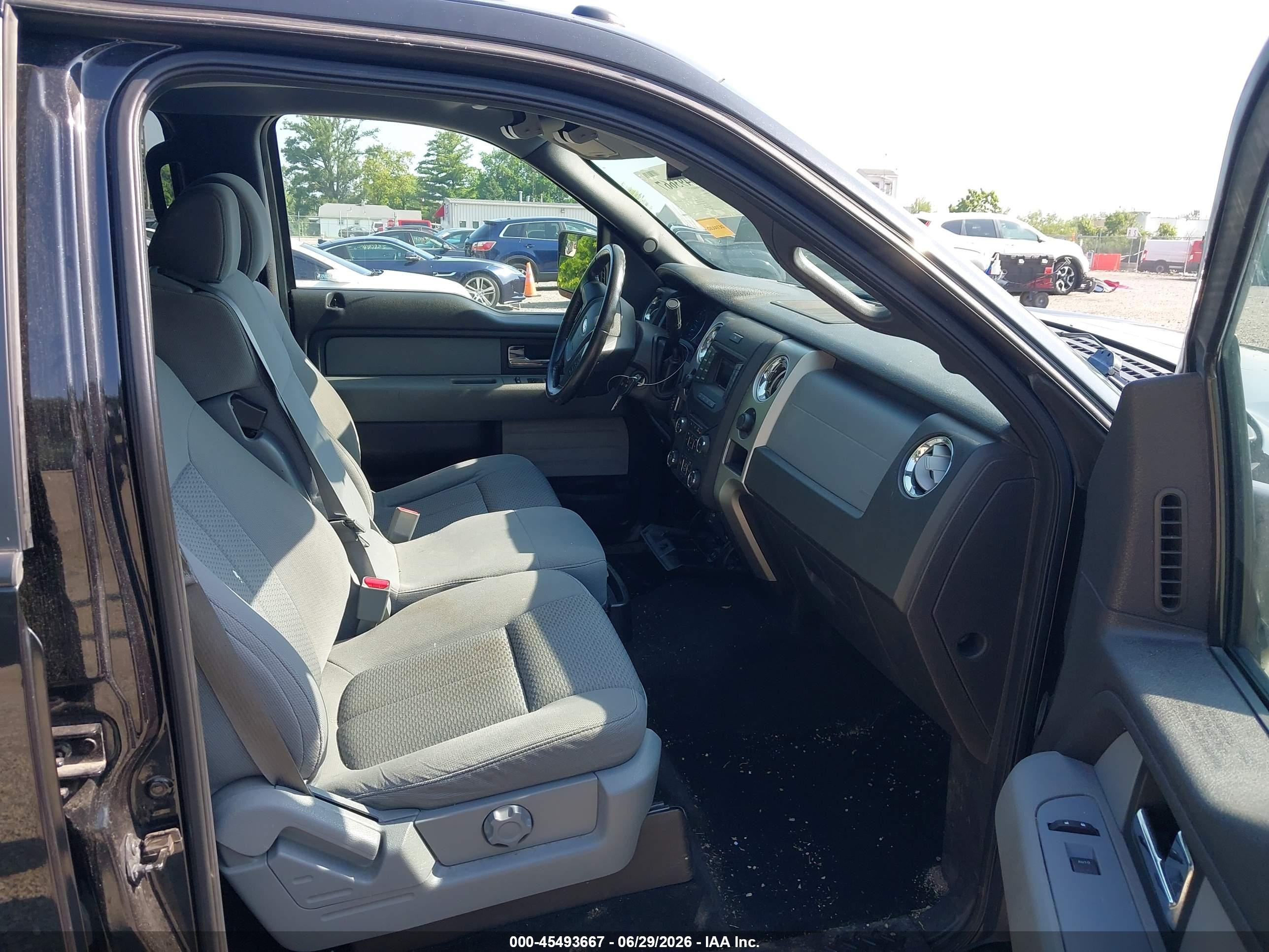 2014 Ford F-150 Xlt Black vin: 1FTFW1EF1EKD86970