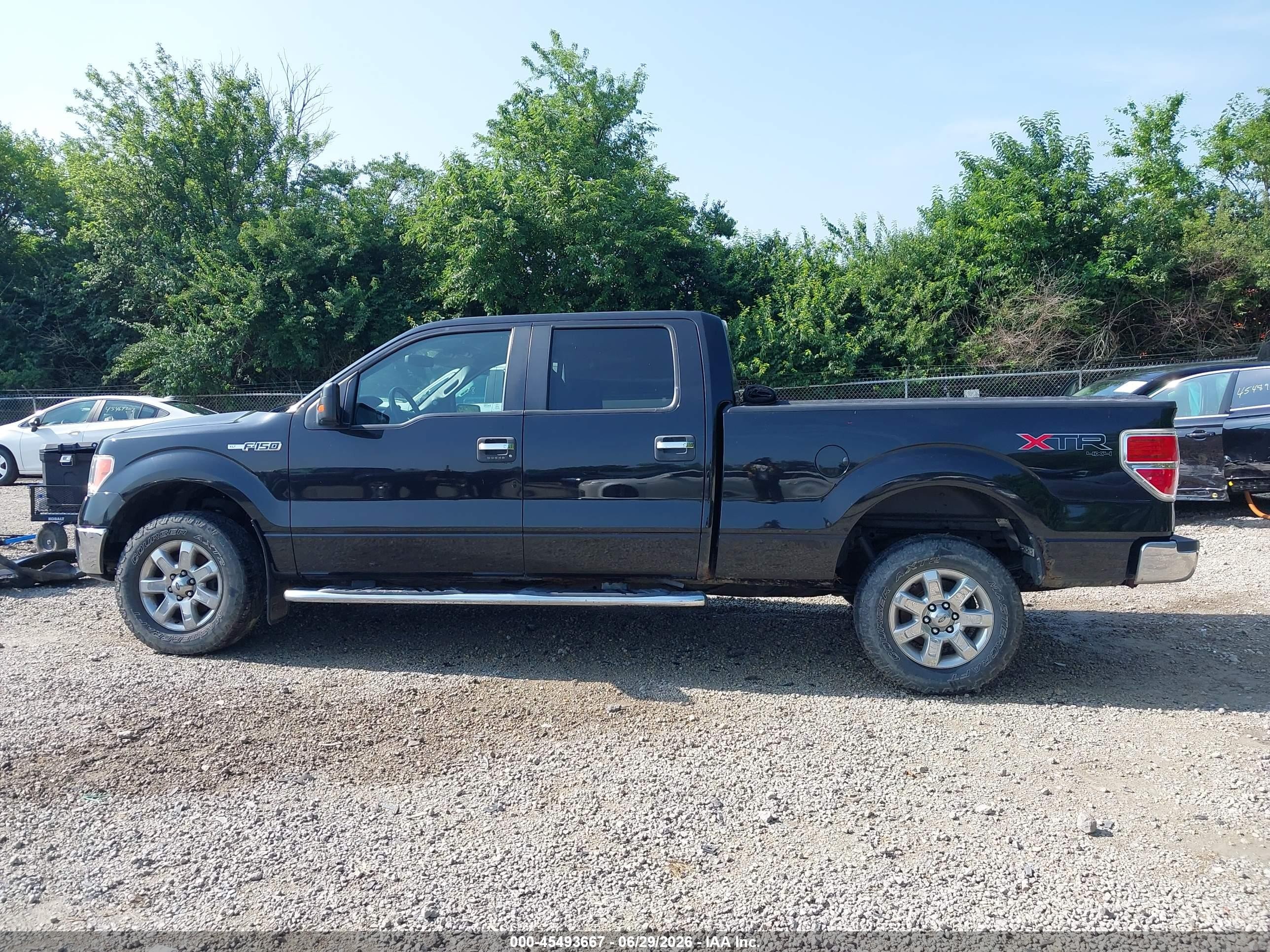 2014 Ford F-150 Xlt Black vin: 1FTFW1EF1EKD86970