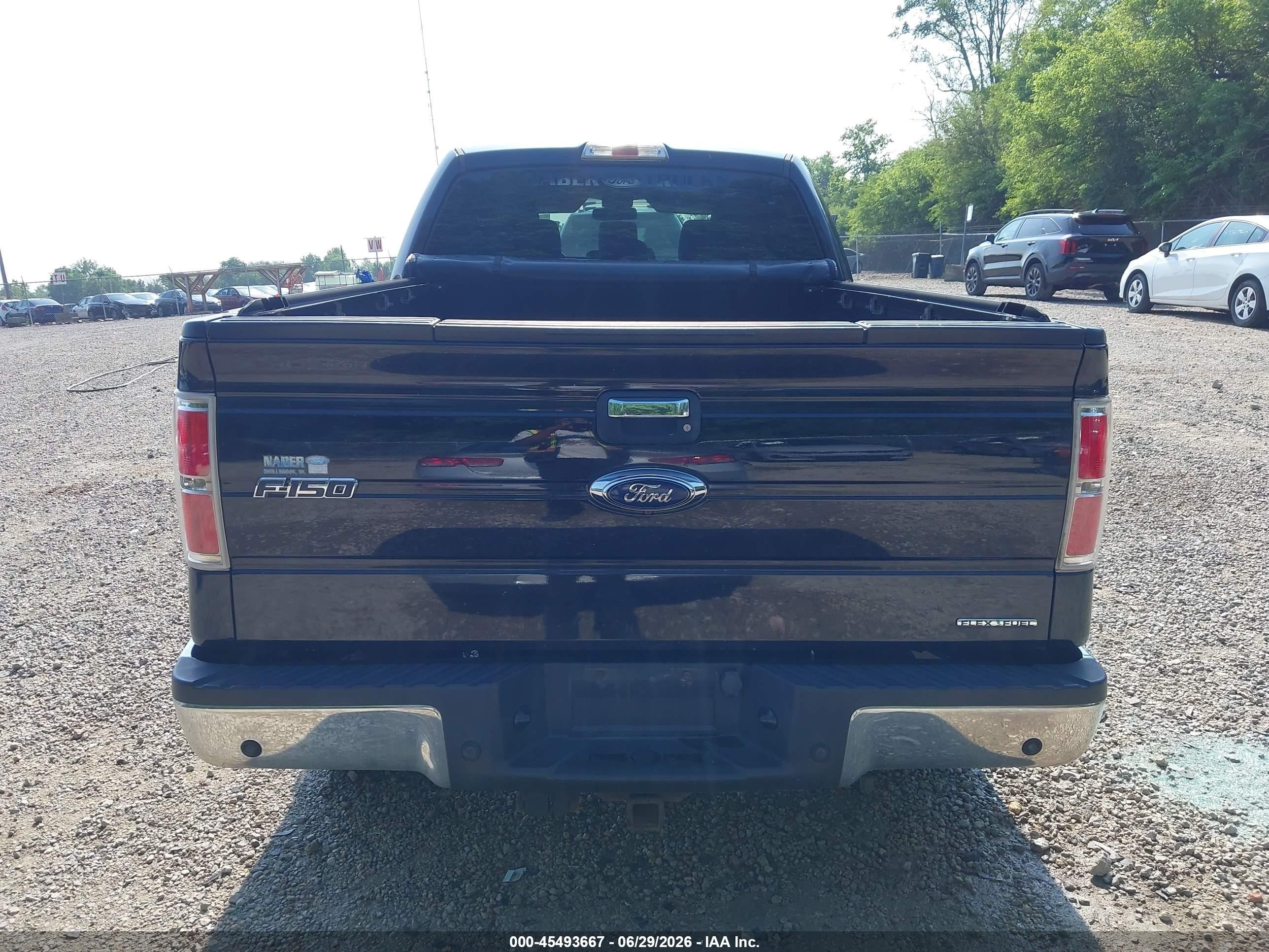 2014 Ford F-150 Xlt Black vin: 1FTFW1EF1EKD86970