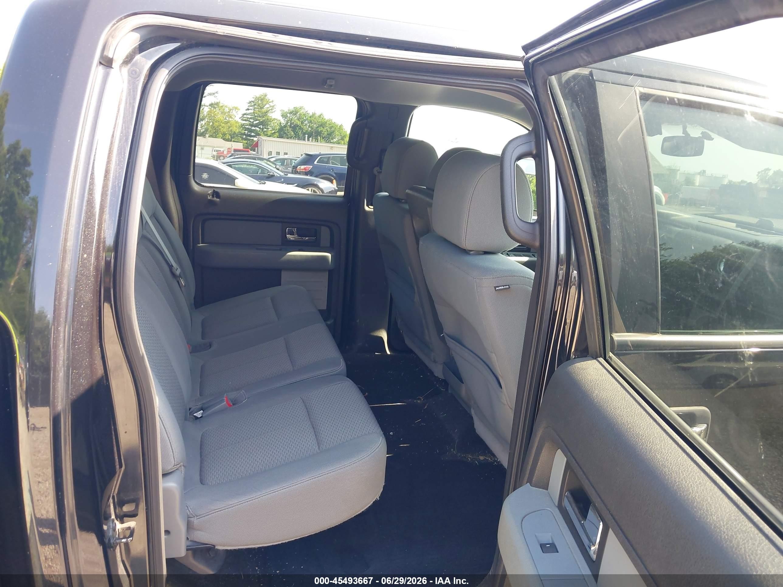 2014 Ford F-150 Xlt Black vin: 1FTFW1EF1EKD86970