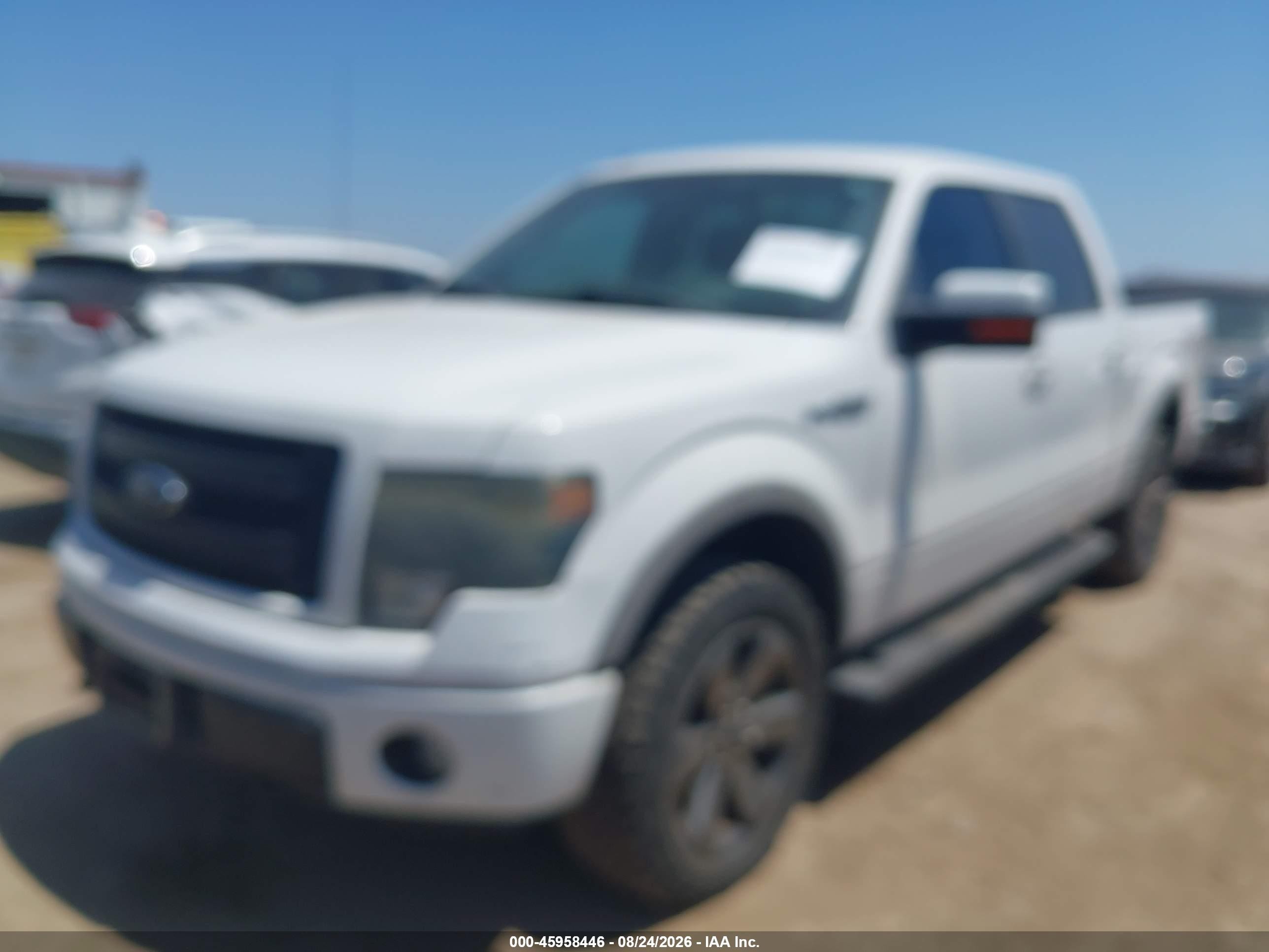2014 Ford F-150 Fx4 White vin: 1FTFW1EF1EKE06232