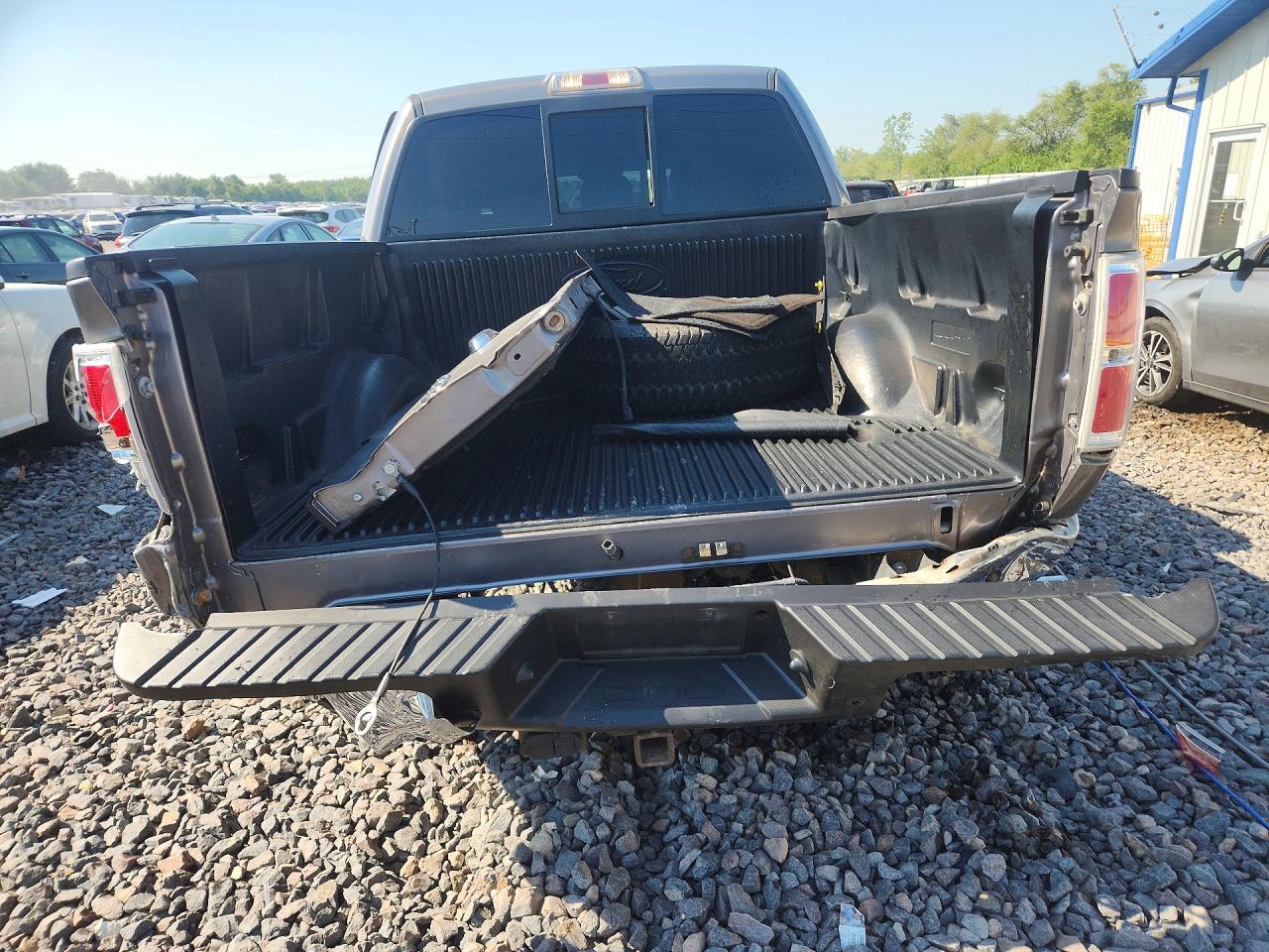 2014 Ford F150 Supercrew Gray vin: 1FTFW1EF1EKE43958