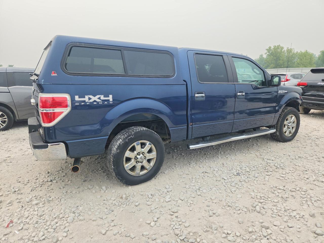 2014 Ford F150 Supercrew Blue vin: 1FTFW1EF1EKE87104