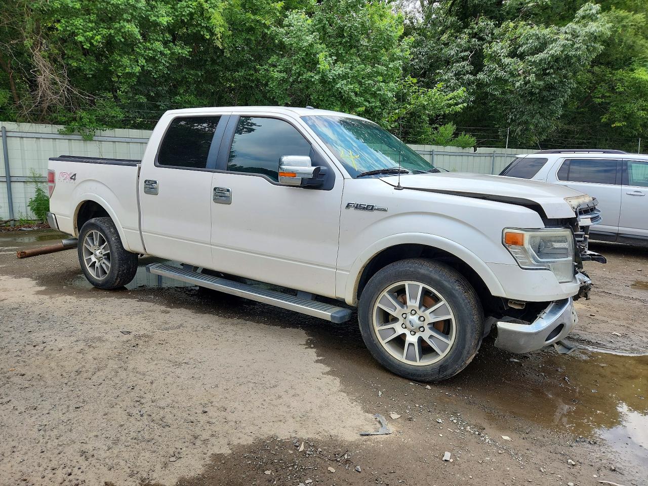 2014 Ford F150 Supercrew Белый vin: 1FTFW1EF1EKE94697