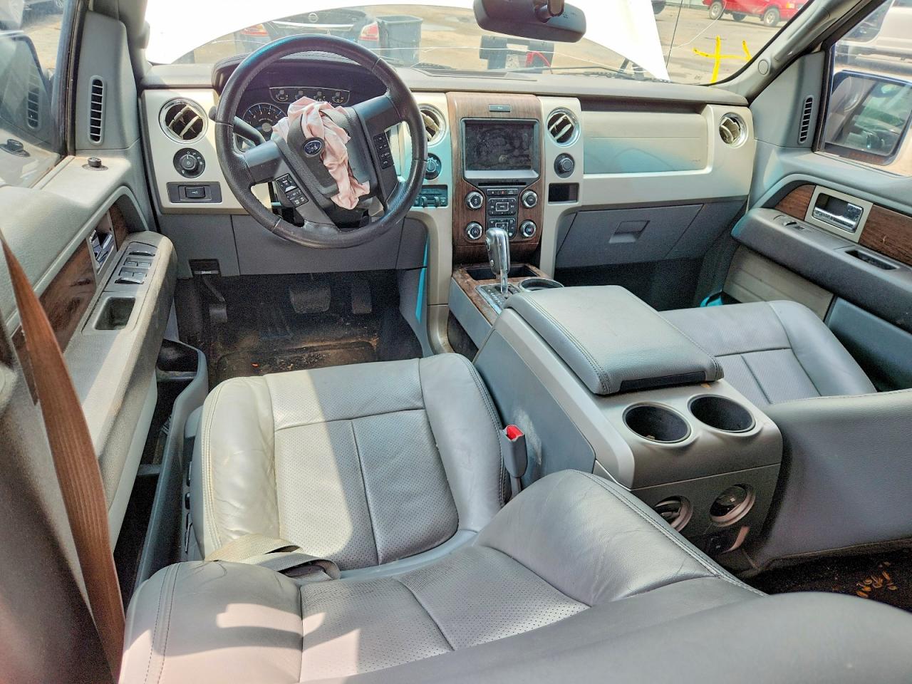 2014 Ford F150 Supercrew Белый vin: 1FTFW1EF1EKE94697