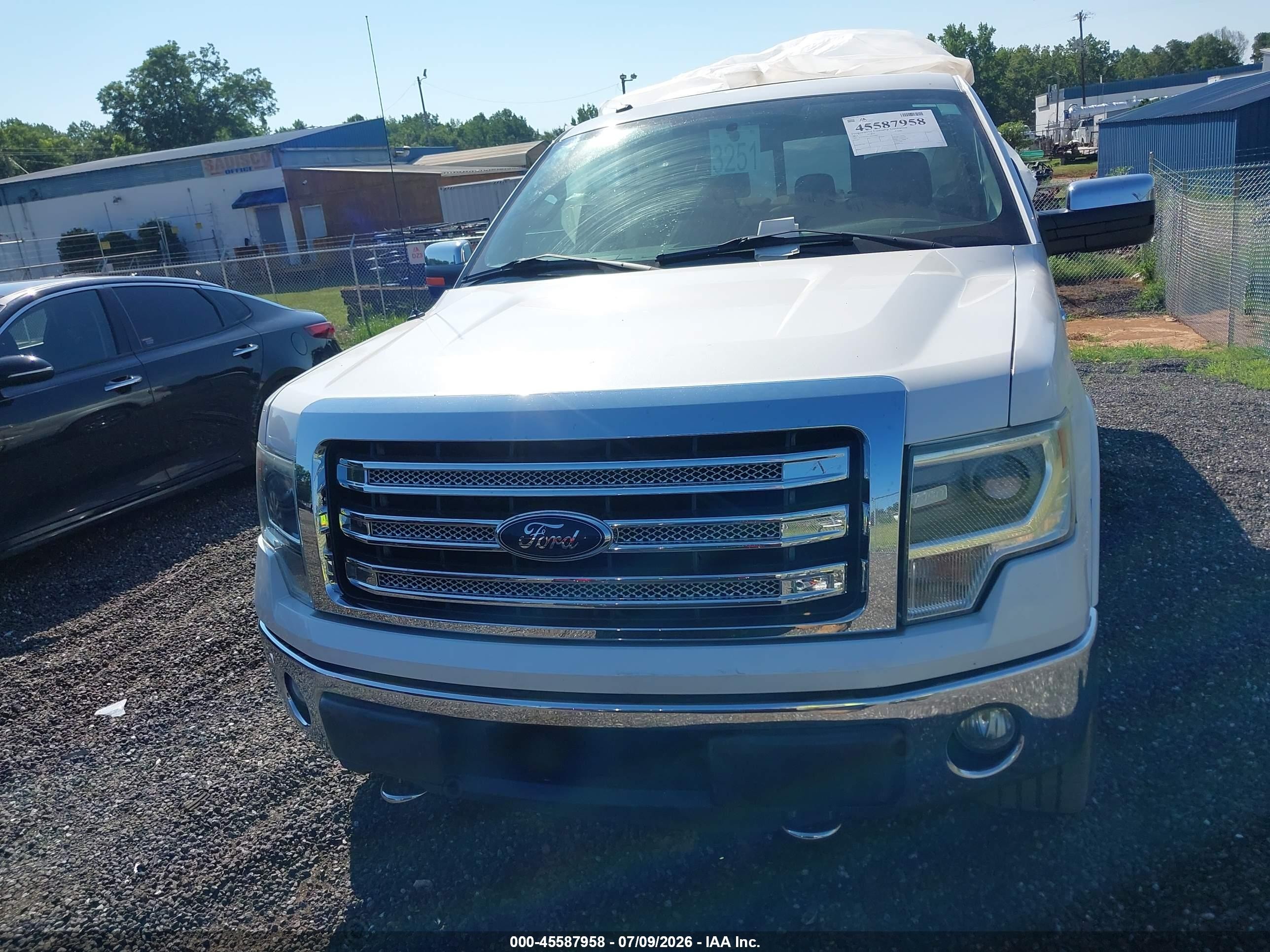 2014 Ford F-150 Fx4/king Ranch/lariat/platinum/stx/xl/xlt White vin: 1FTFW1EF1EKF16004
