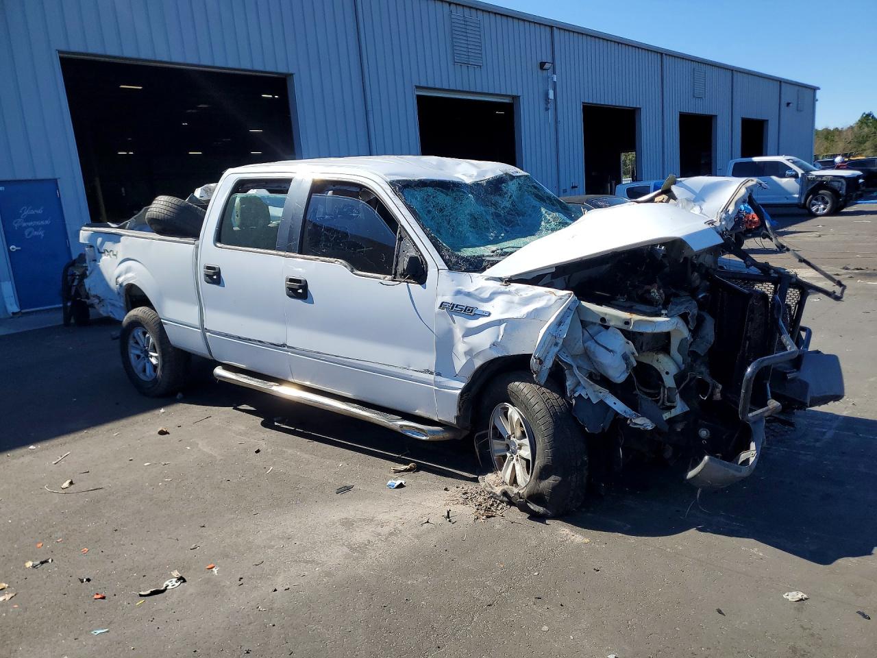 2014 Ford F150 Supercrew White vin: 1FTFW1EF1EKF77112