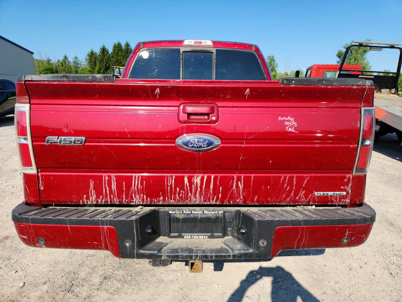 2014 Ford F150 Supercrew Maroon vin: 1FTFW1EF1EKF84674