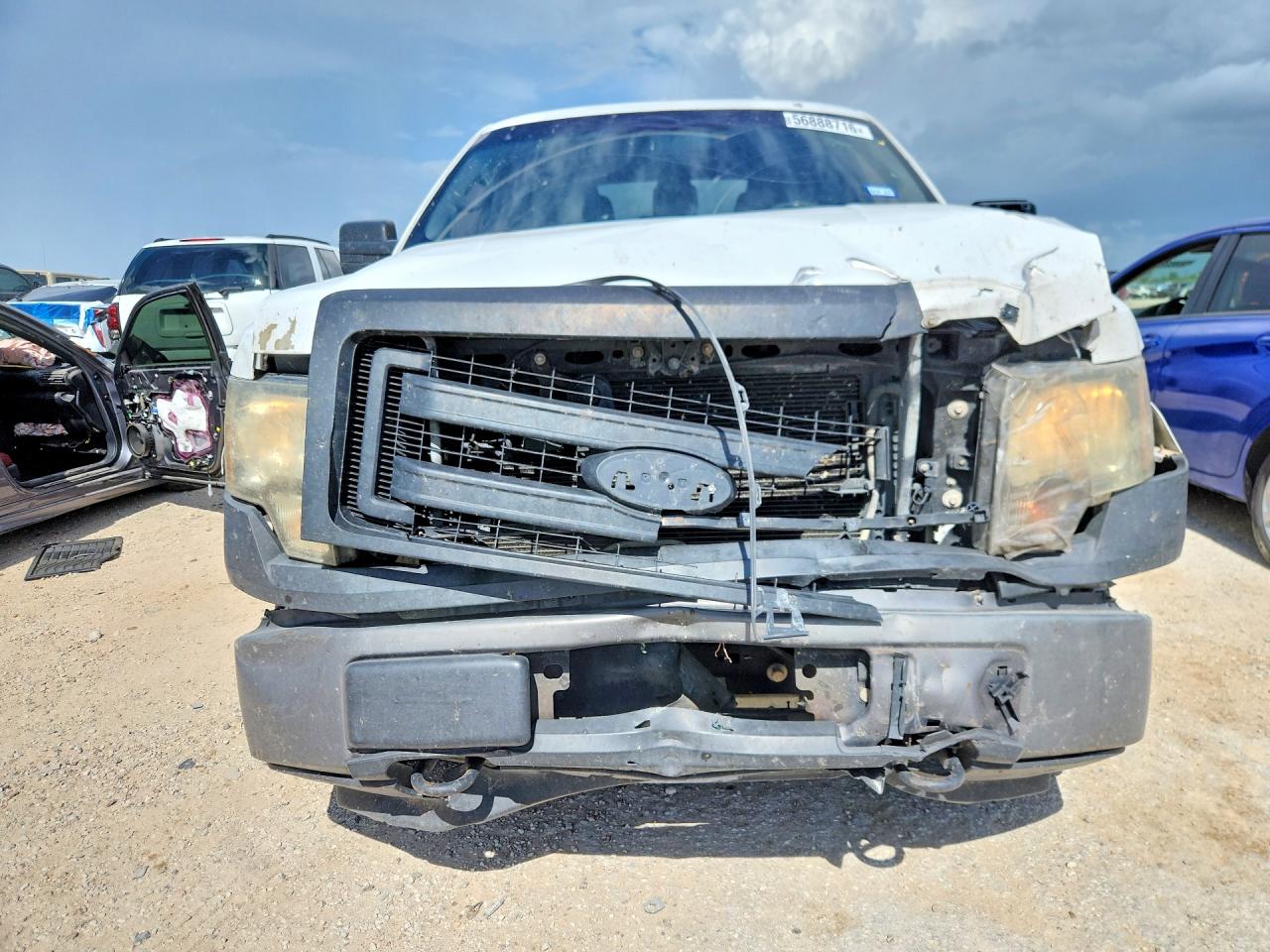 2014 Ford F150 Supercrew White vin: 1FTFW1EF1EKG11145