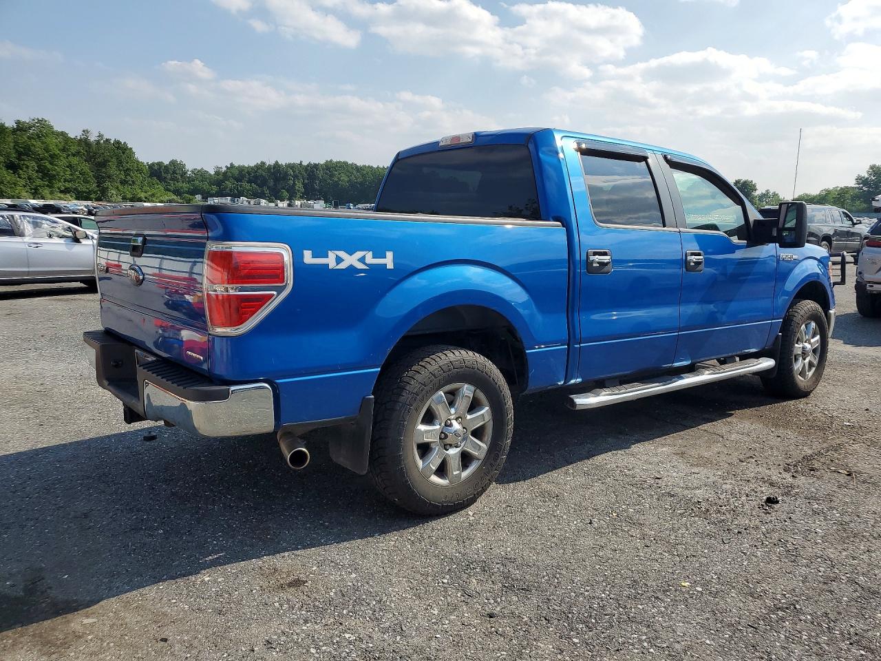 2014 Ford F150 Supercrew Blue vin: 1FTFW1EF1EKG56618