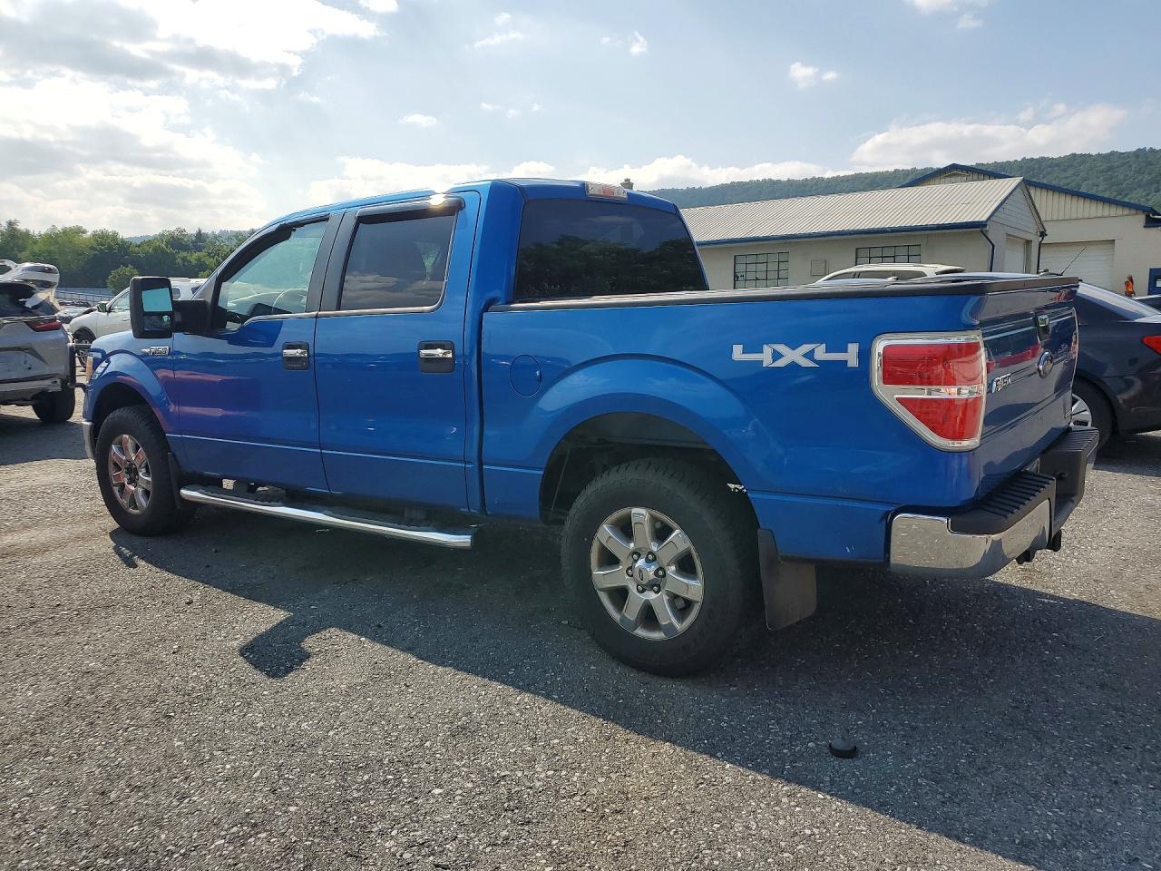 2014 Ford F150 Supercrew Blue vin: 1FTFW1EF1EKG56618