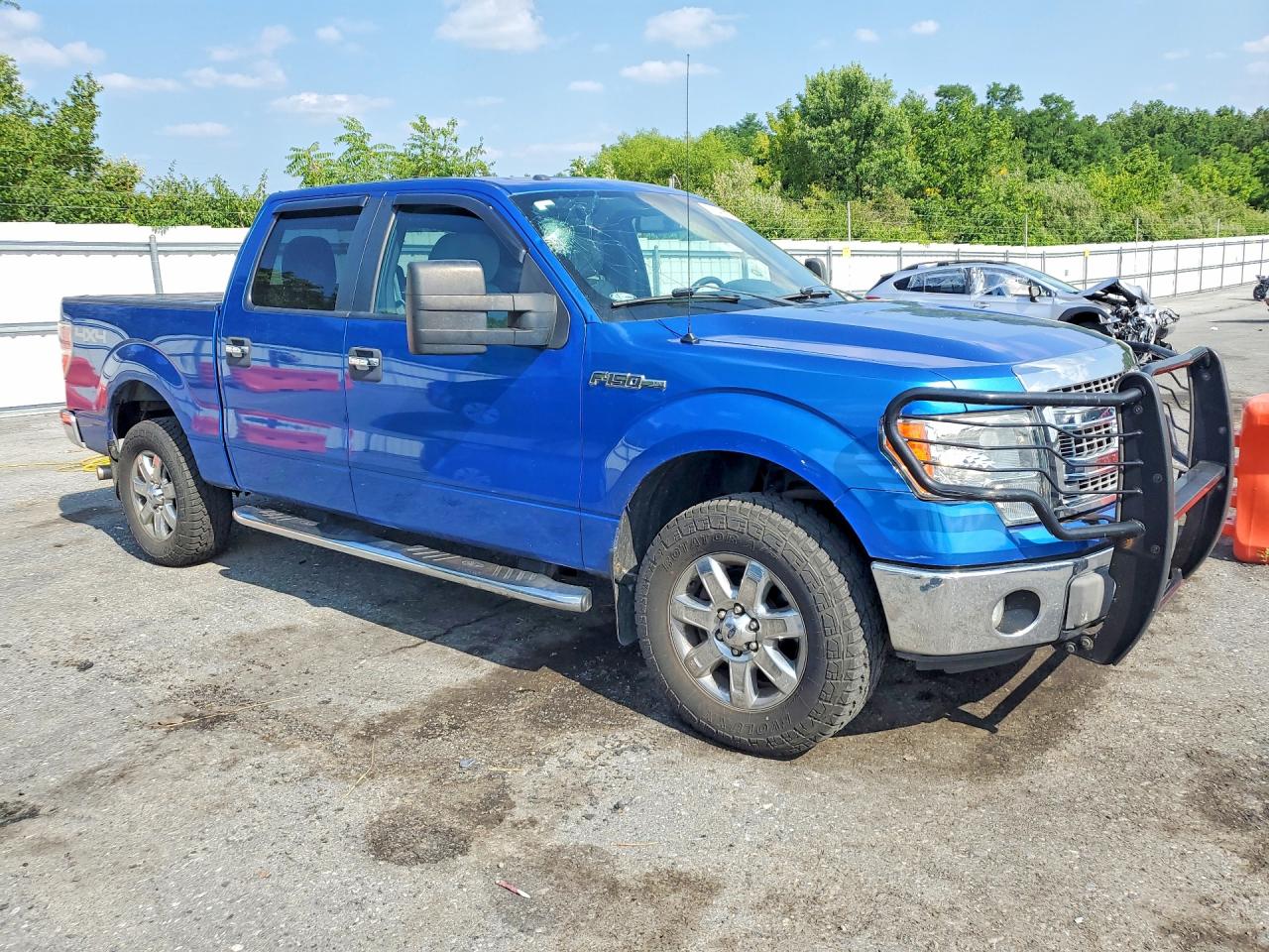 2014 Ford F150 Supercrew Blue vin: 1FTFW1EF1EKG56618