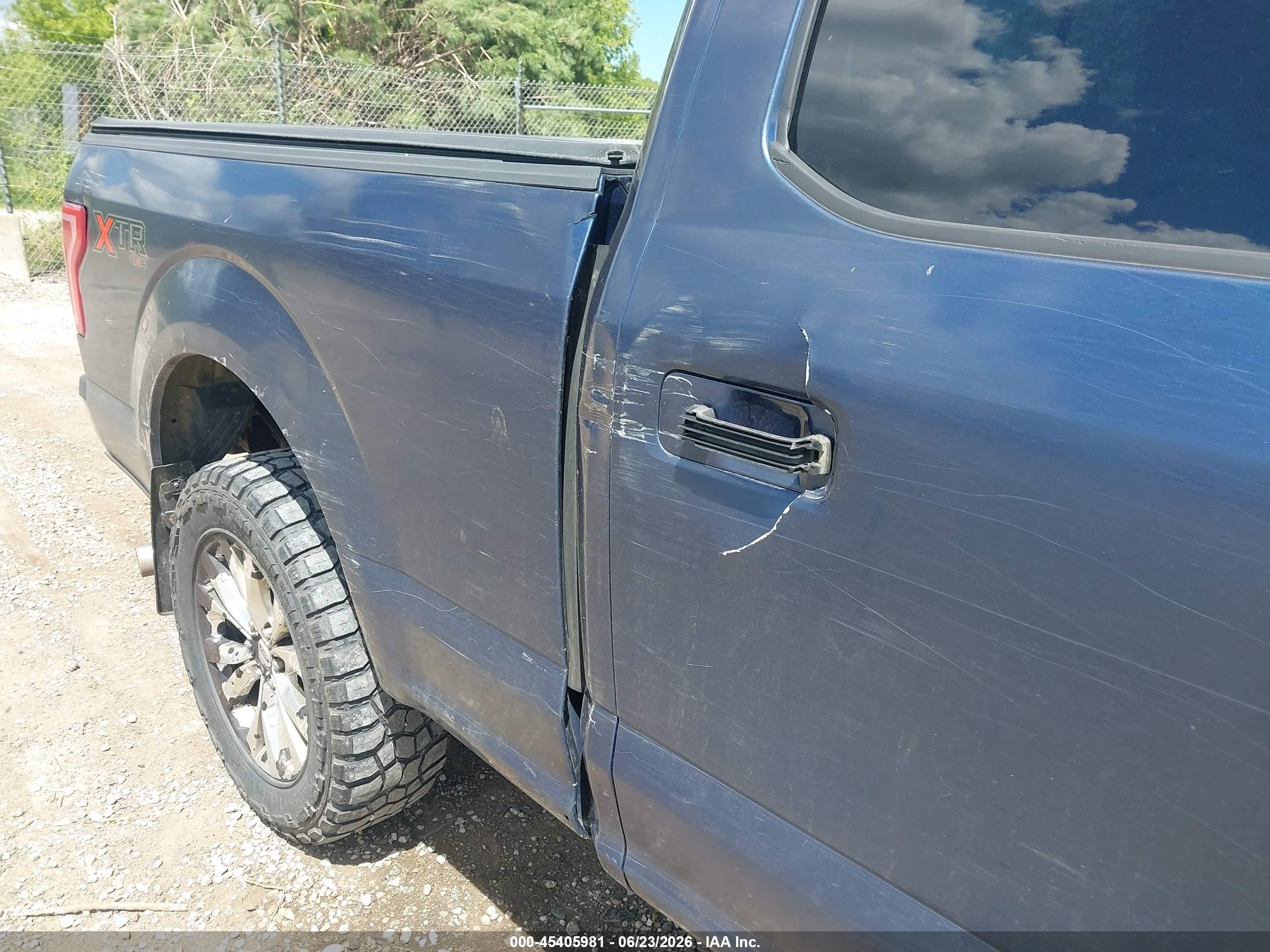 2015 Ford F-150 King Ranch/lariat/platinum/xl/xlt Dark Blue vin: 1FTFW1EF1FFB01713