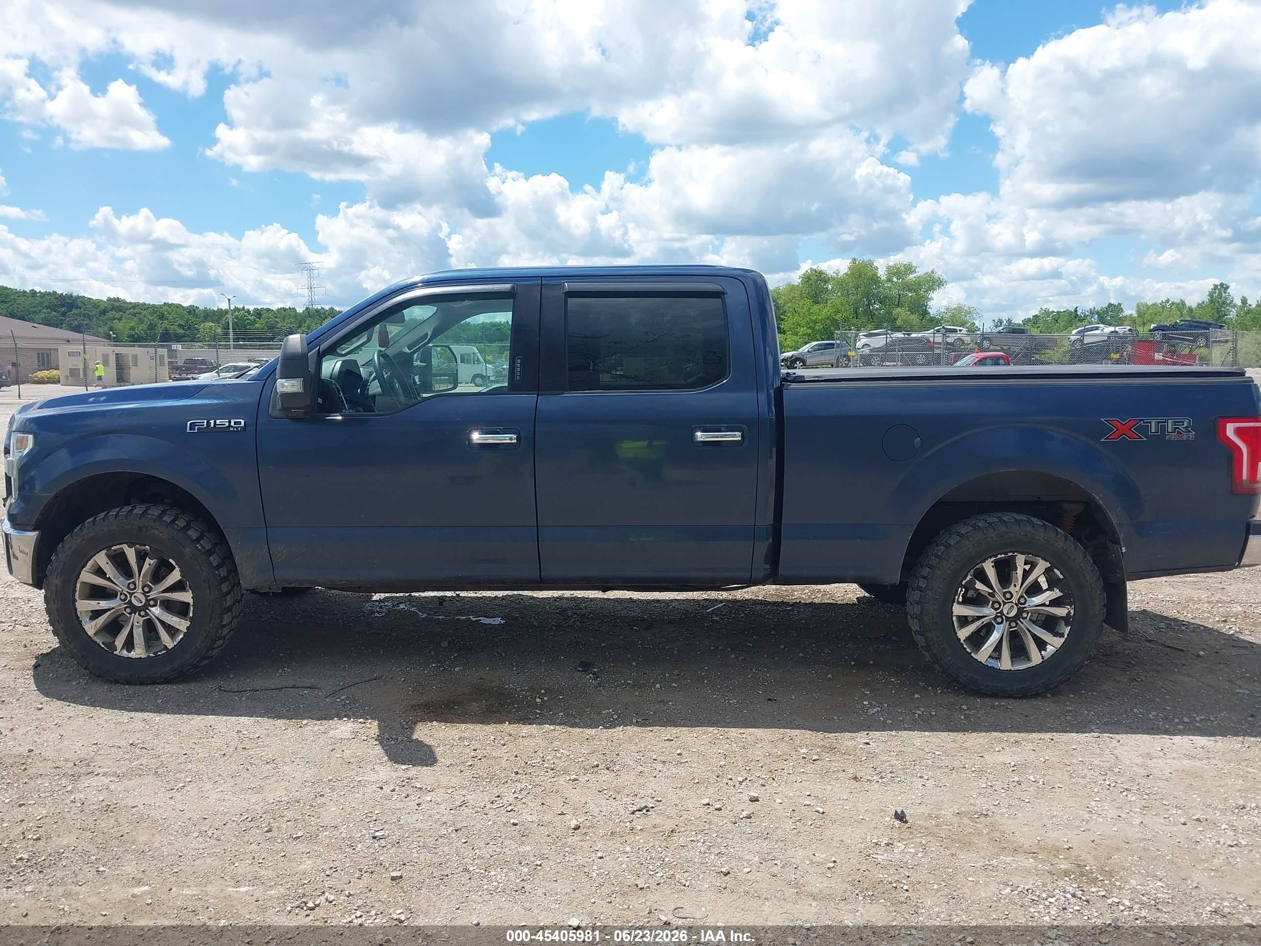 2015 Ford F-150 King Ranch/lariat/platinum/xl/xlt Dark Blue vin: 1FTFW1EF1FFB01713