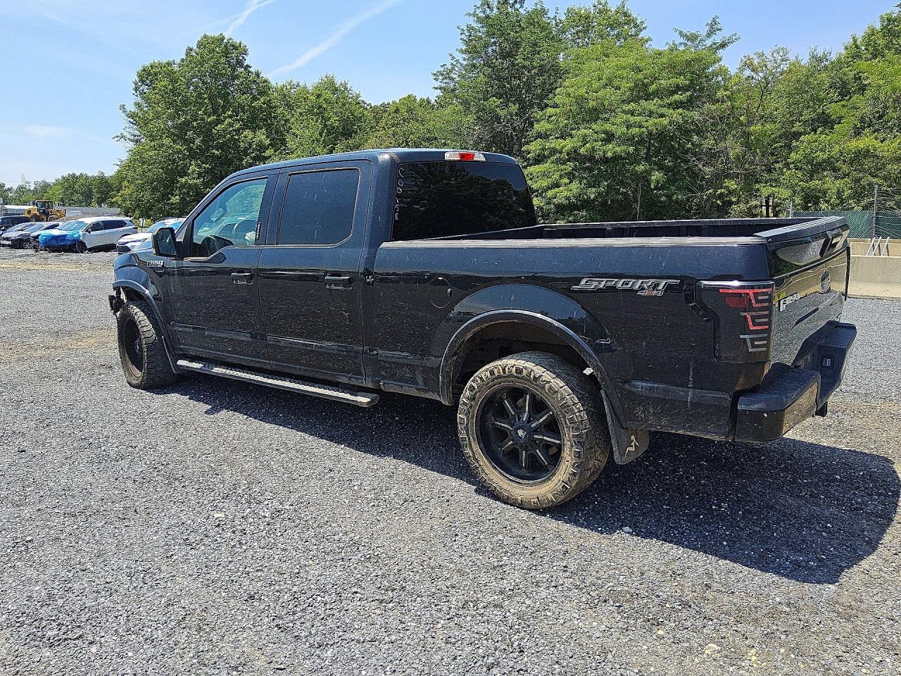 2015 Ford F150 Supercrew Black vin: 1FTFW1EF1FFC00158