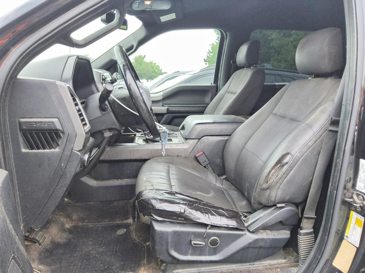 2015 Ford F150 Supercrew Black vin: 1FTFW1EF1FFC00158