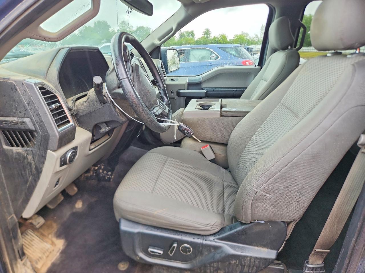 2015 Ford F150 Supercrew Blue vin: 1FTFW1EF1FFC08132