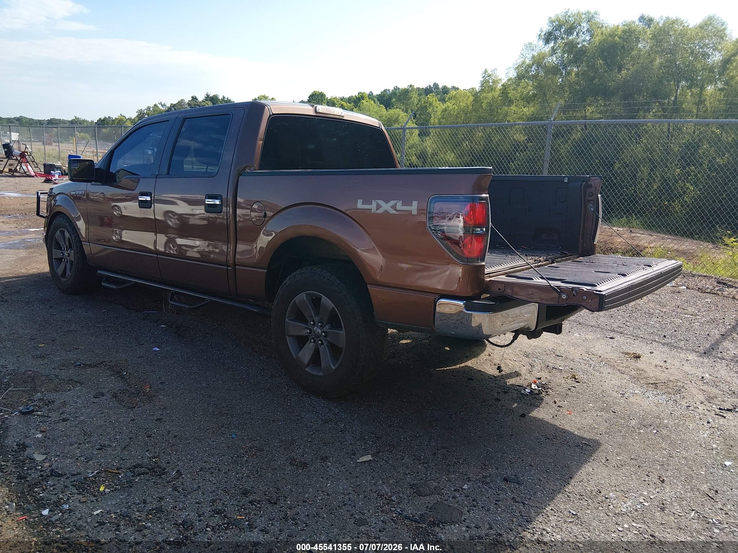 2011 Ford F-150 Xlt Brown vin: 1FTFW1EF2BFA56162