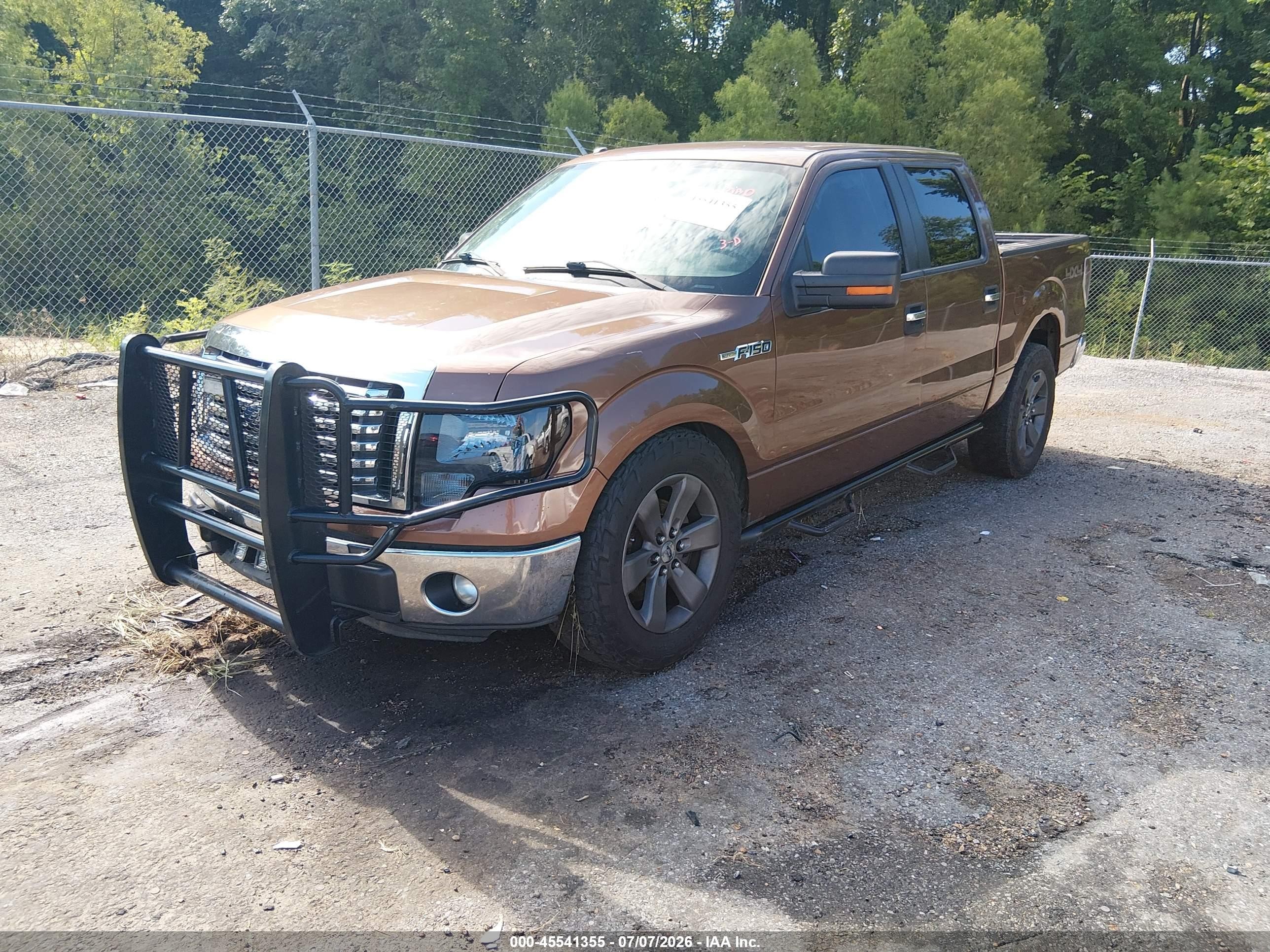 2011 Ford F-150 Xlt Brown vin: 1FTFW1EF2BFA56162