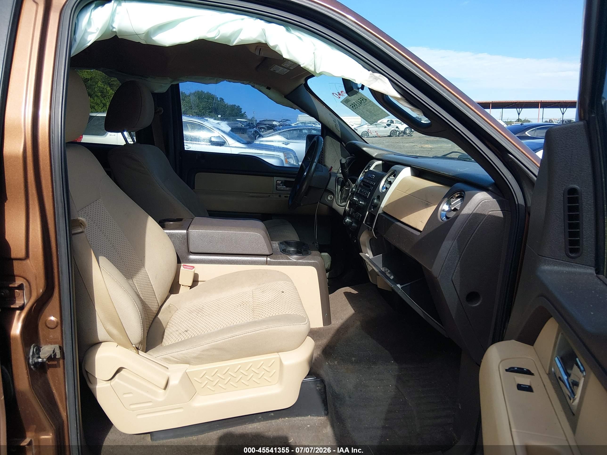 2011 Ford F-150 Xlt Brown vin: 1FTFW1EF2BFA56162
