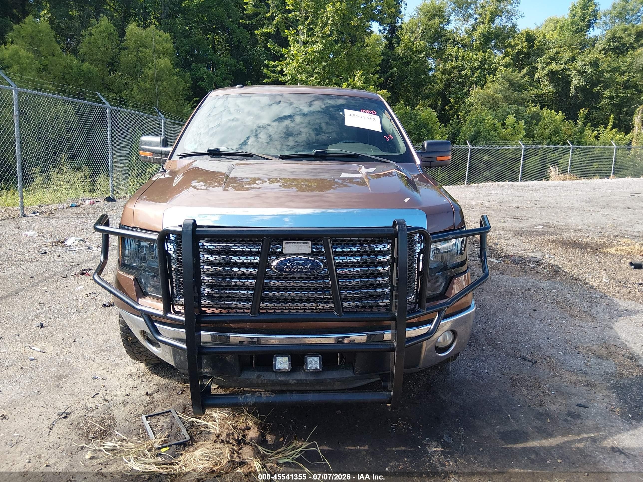 2011 Ford F-150 Xlt Brown vin: 1FTFW1EF2BFA56162