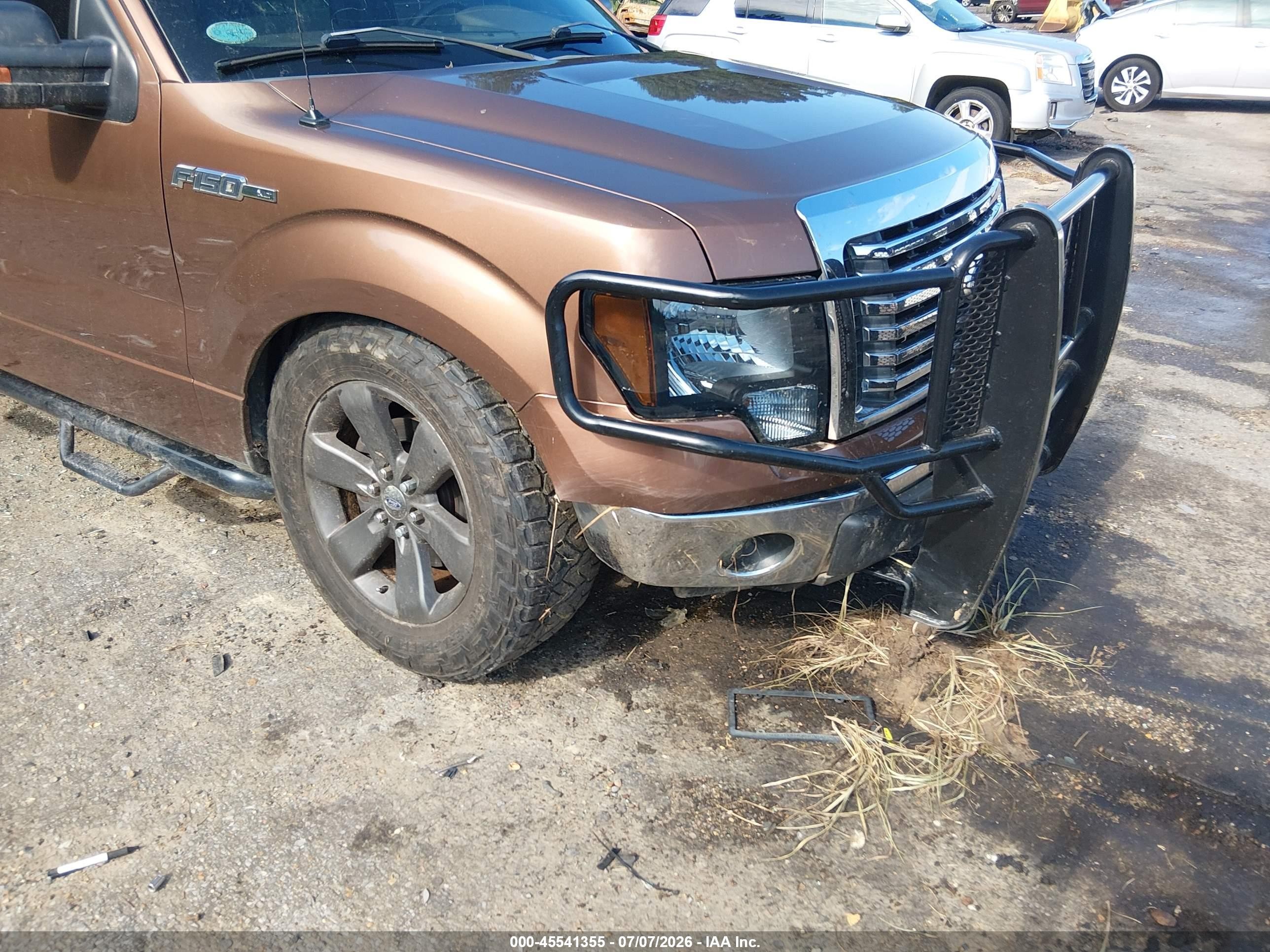 2011 Ford F-150 Xlt Brown vin: 1FTFW1EF2BFA56162