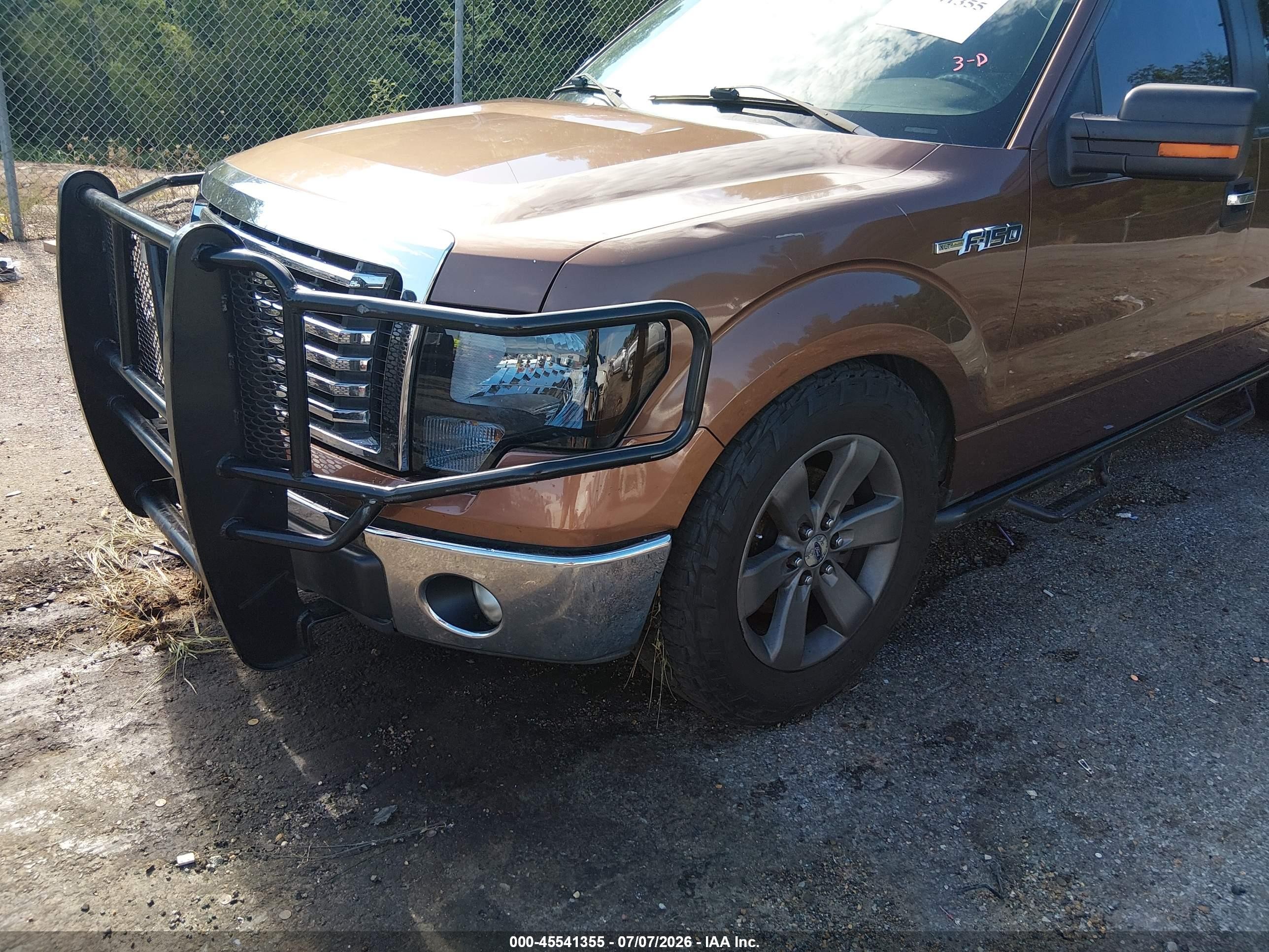 2011 Ford F-150 Xlt Brown vin: 1FTFW1EF2BFA56162