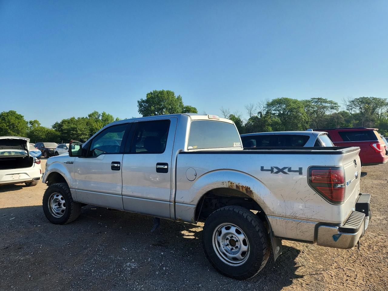 2011 Ford F150 Supercrew Silver vin: 1FTFW1EF2BFA78324