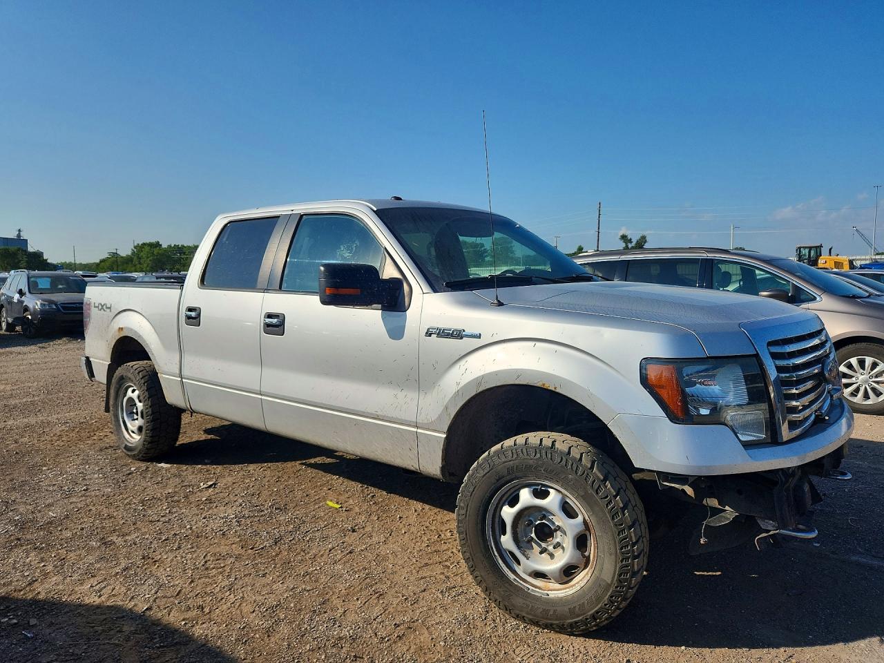 2011 Ford F150 Supercrew Silver vin: 1FTFW1EF2BFA78324