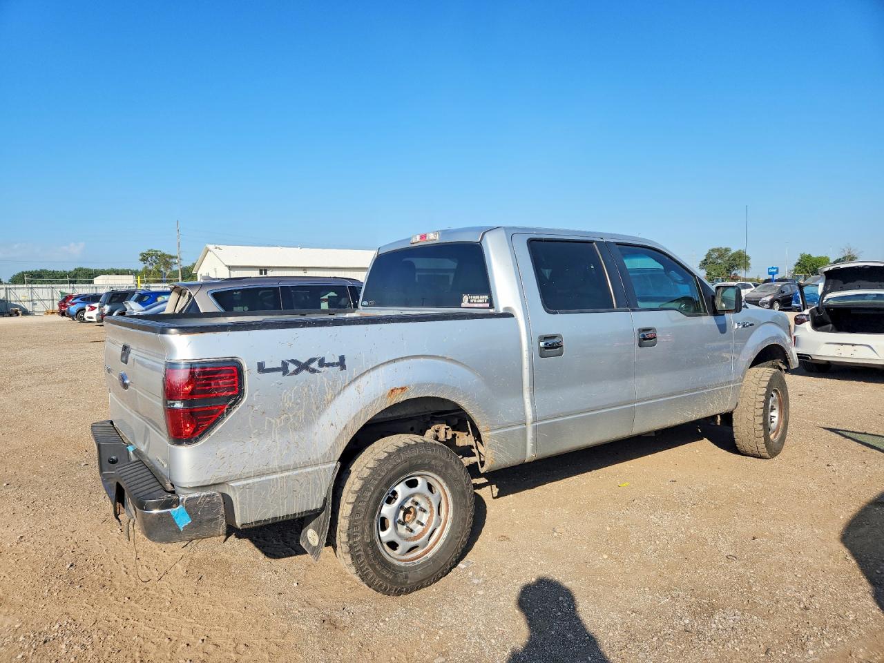 2011 Ford F150 Supercrew Silver vin: 1FTFW1EF2BFA78324
