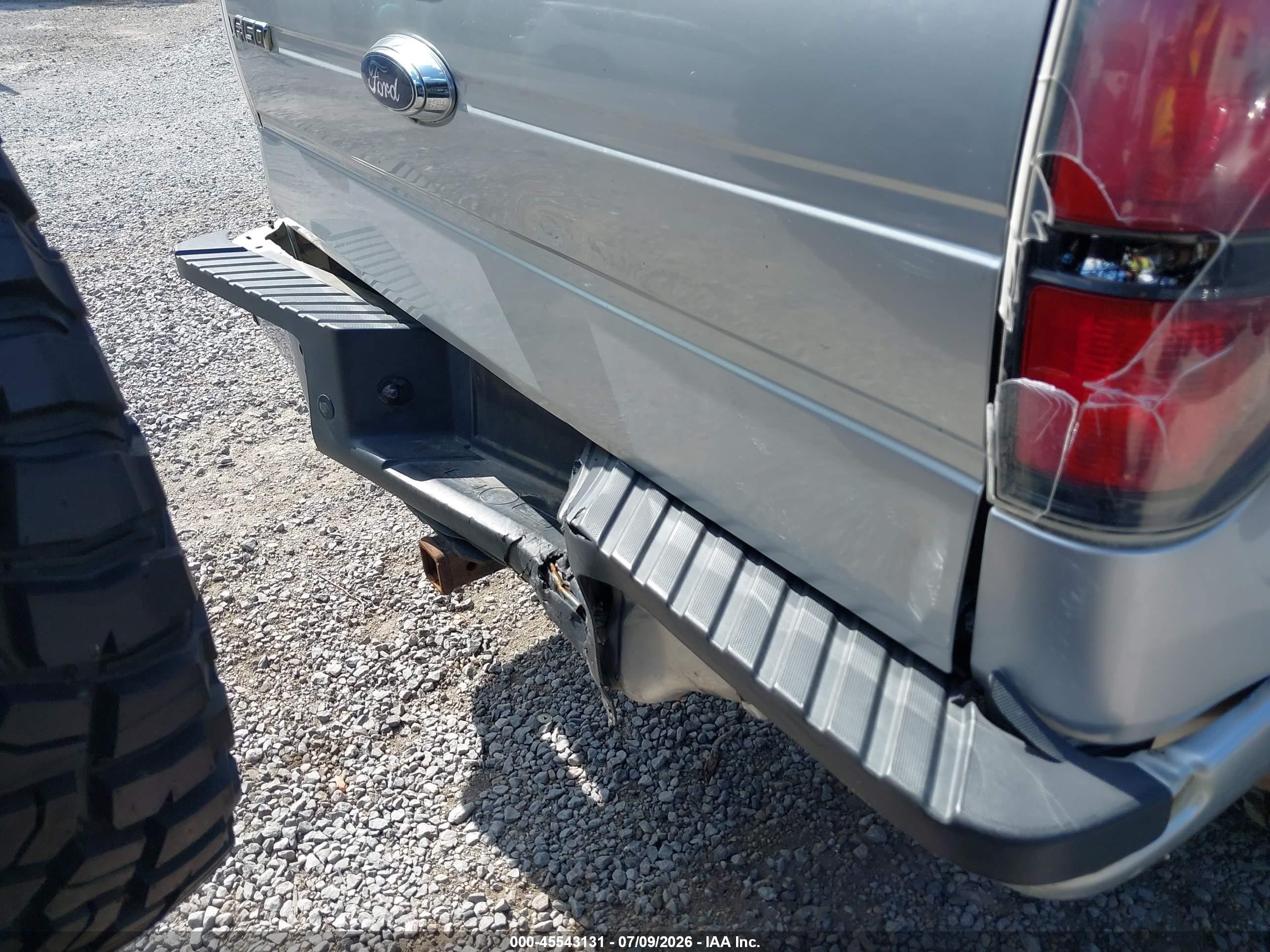 2011 Ford F-150 Fx4/king Ranch/lariat/platinum/xl/xlt Silver vin: 1FTFW1EF2BFB95613