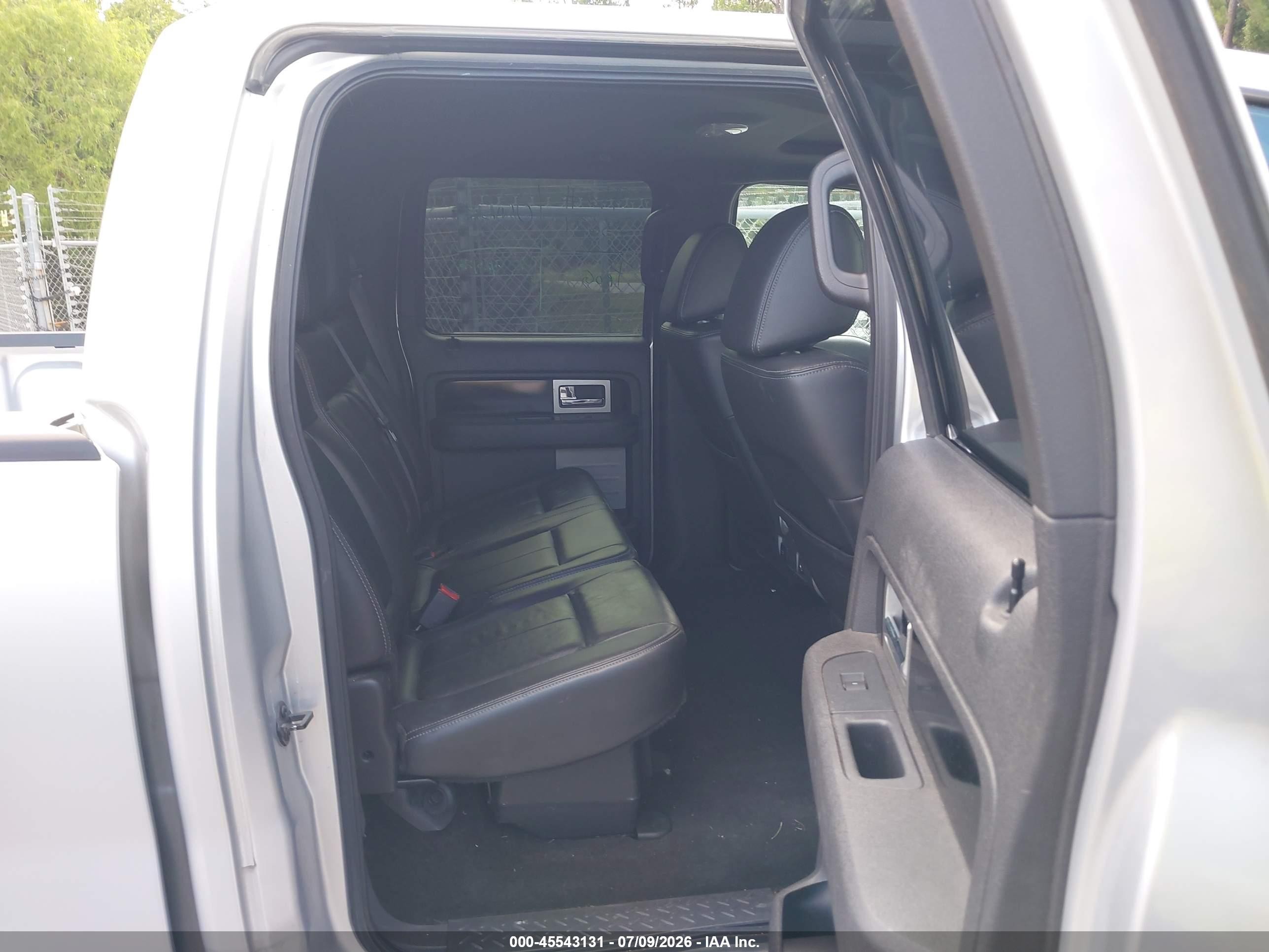 2011 Ford F-150 Fx4/king Ranch/lariat/platinum/xl/xlt Silver vin: 1FTFW1EF2BFB95613