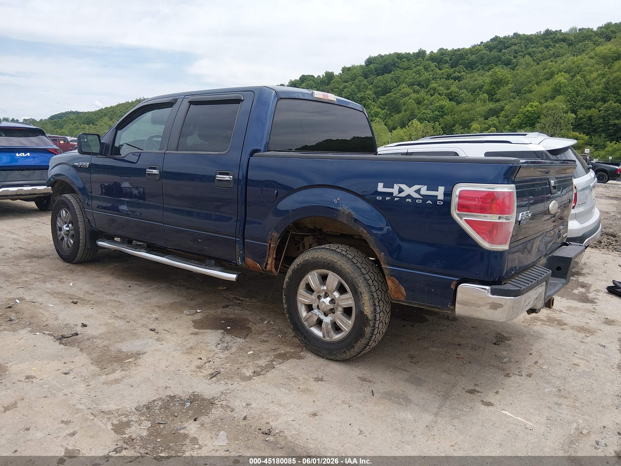2011 Ford F-150 Xlt Синий vin: 1FTFW1EF2BFC03953
