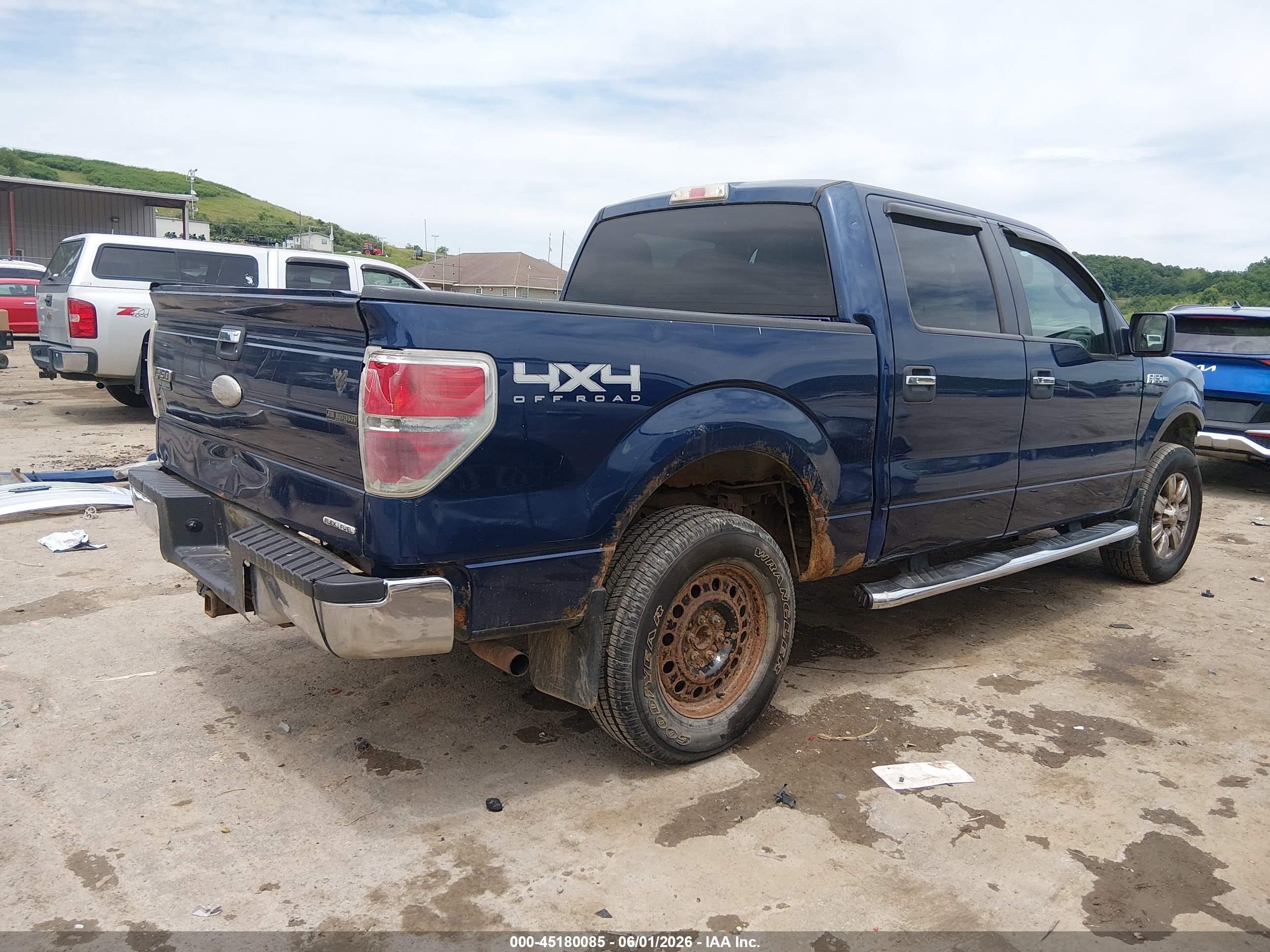 2011 Ford F-150 Xlt Синий vin: 1FTFW1EF2BFC03953