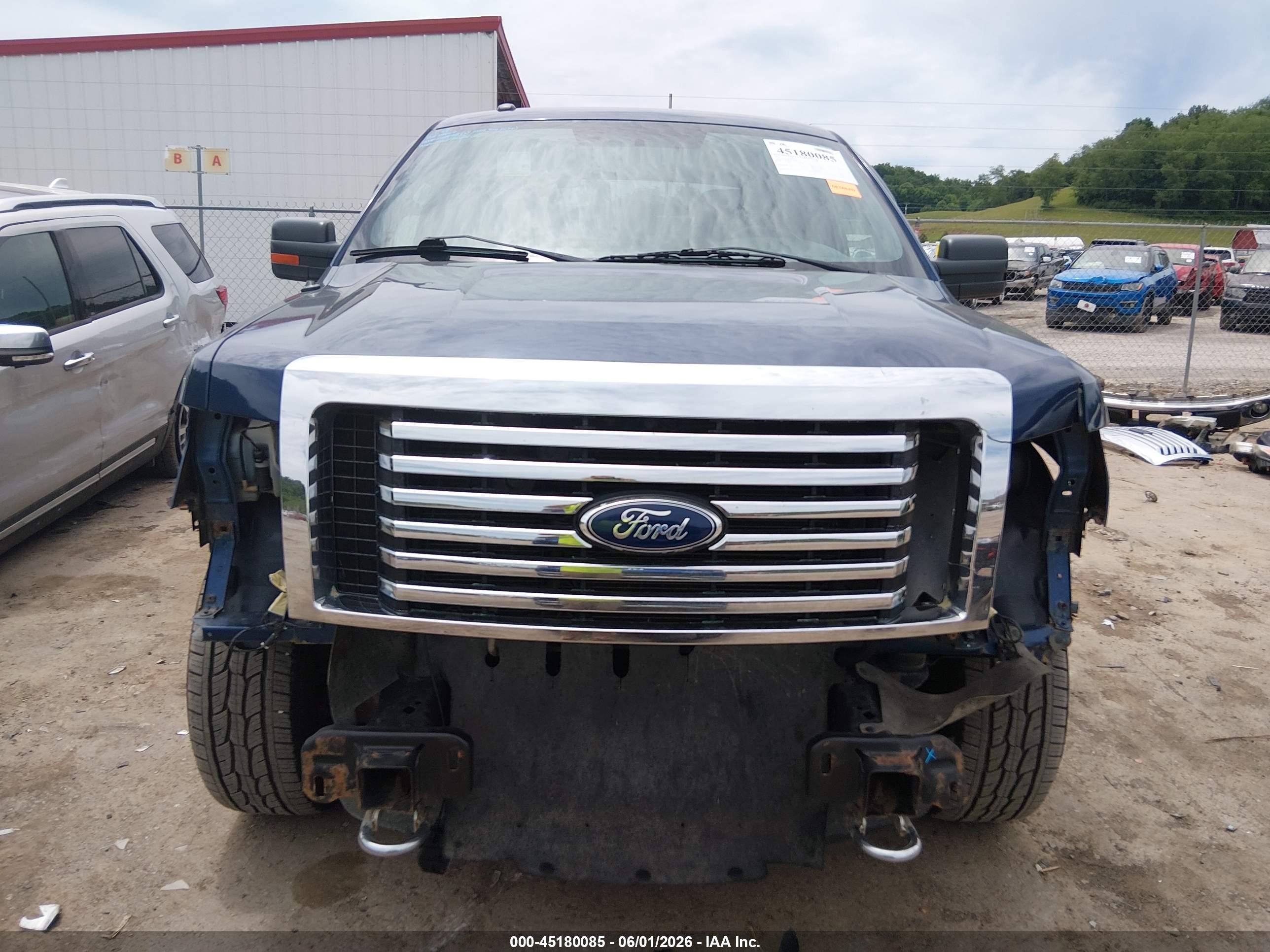2011 Ford F-150 Xlt Синий vin: 1FTFW1EF2BFC03953
