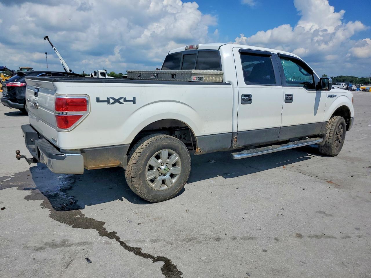 2011 Ford F150 Supercrew White vin: 1FTFW1EF2BFC46883