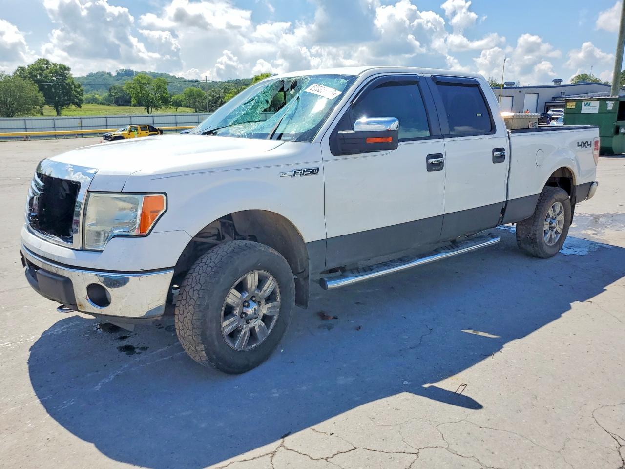 2011 Ford F150 Supercrew Белый vin: 1FTFW1EF2BFC46883