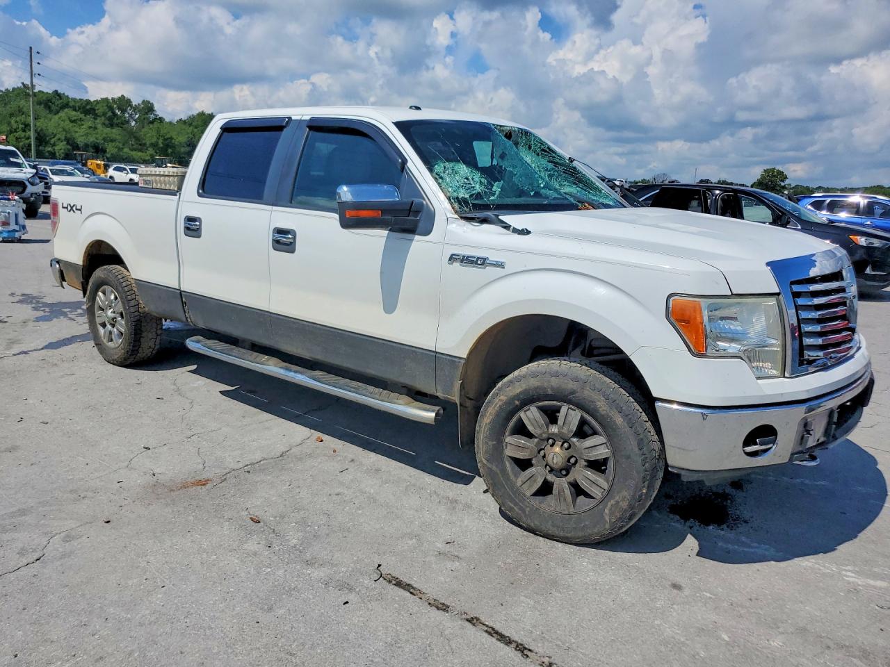 2011 Ford F150 Supercrew White vin: 1FTFW1EF2BFC46883
