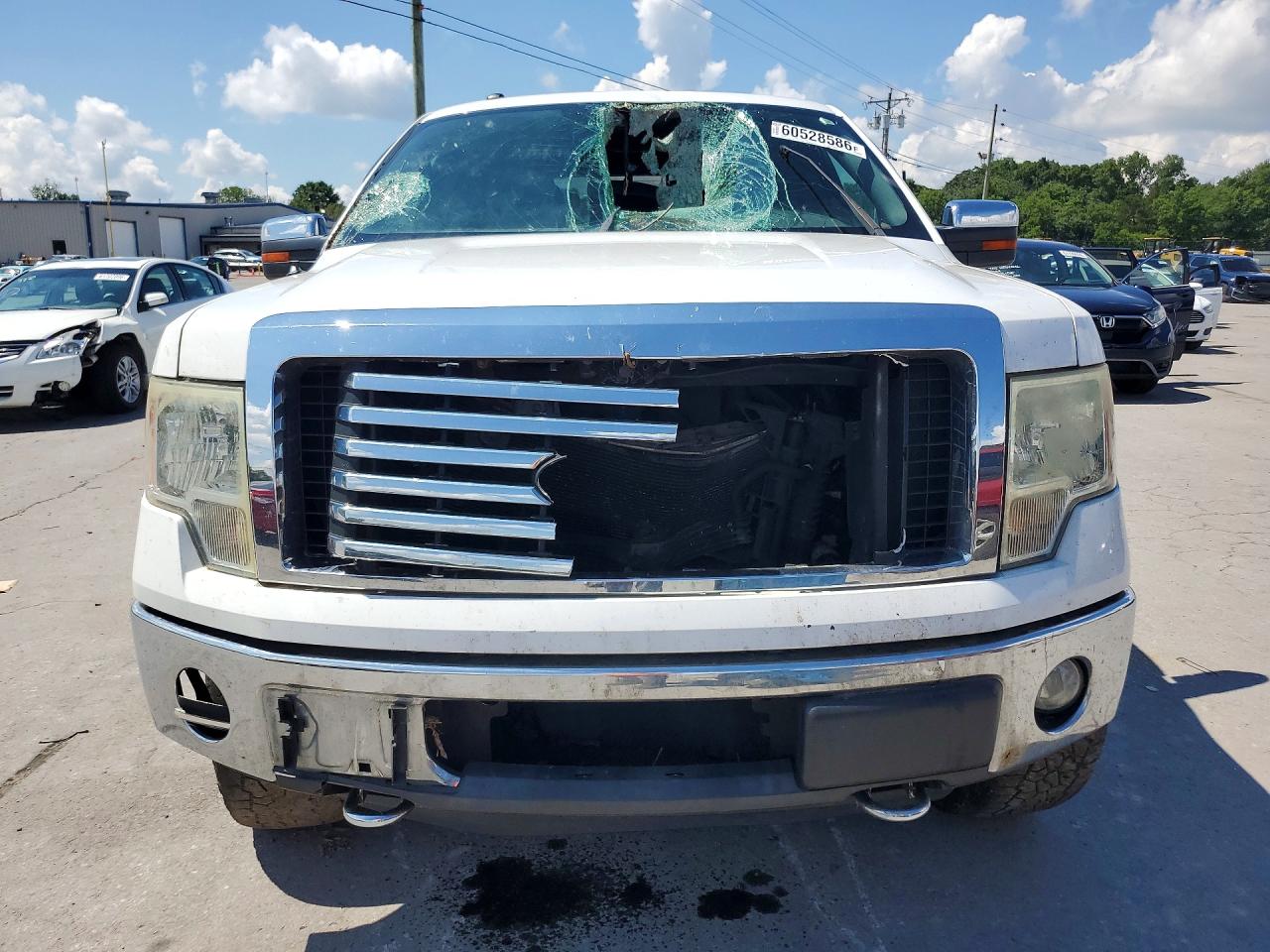 2011 Ford F150 Supercrew White vin: 1FTFW1EF2BFC46883