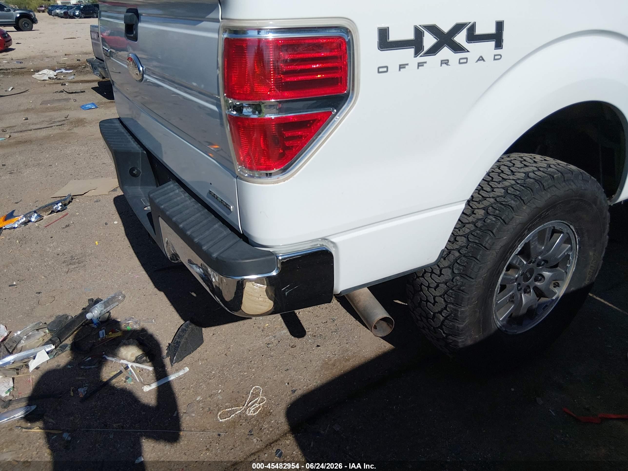 2011 Ford F-150 Fx4/king Ranch/lariat/platinum/xl/xlt White vin: 1FTFW1EF2BFC73761