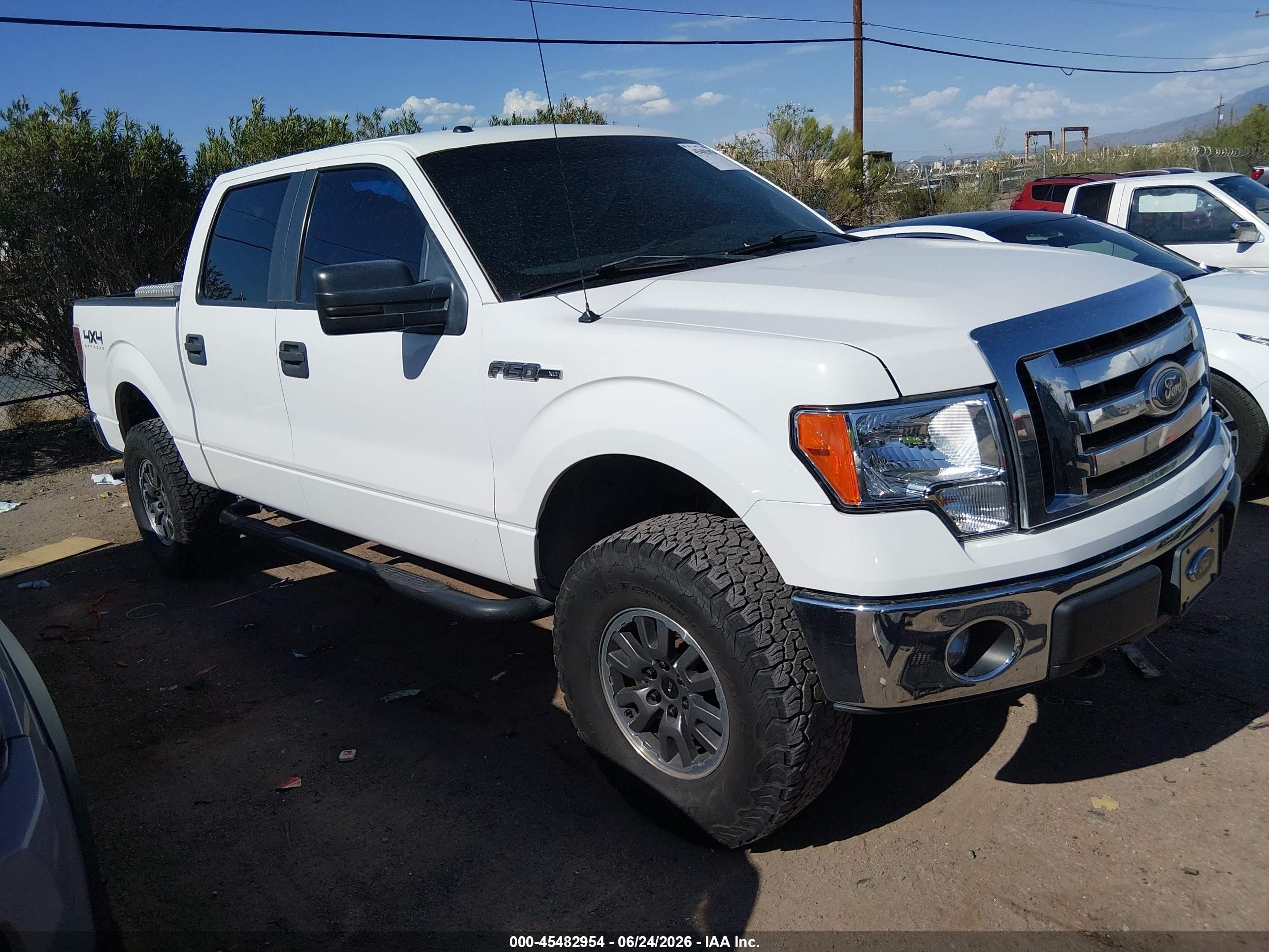 2011 Ford F-150 Fx4/king Ranch/lariat/platinum/xl/xlt White vin: 1FTFW1EF2BFC73761
