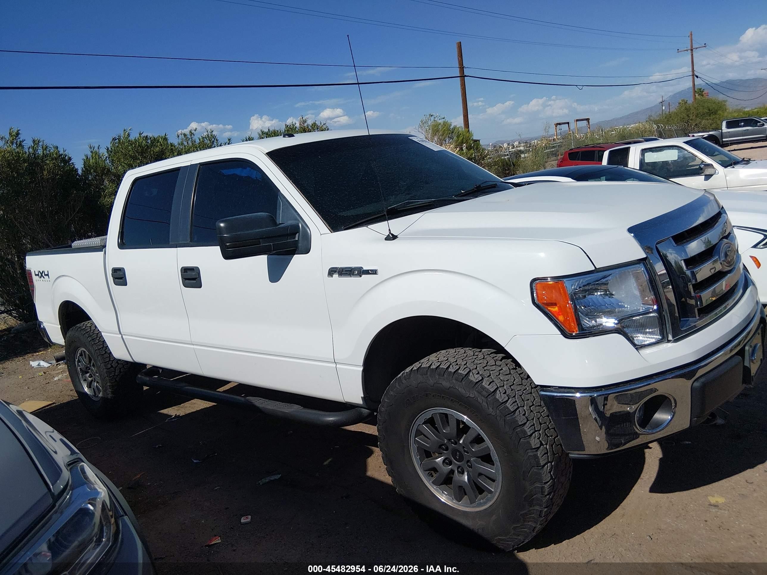 2011 Ford F-150 Fx4/king Ranch/lariat/platinum/xl/xlt White vin: 1FTFW1EF2BFC73761