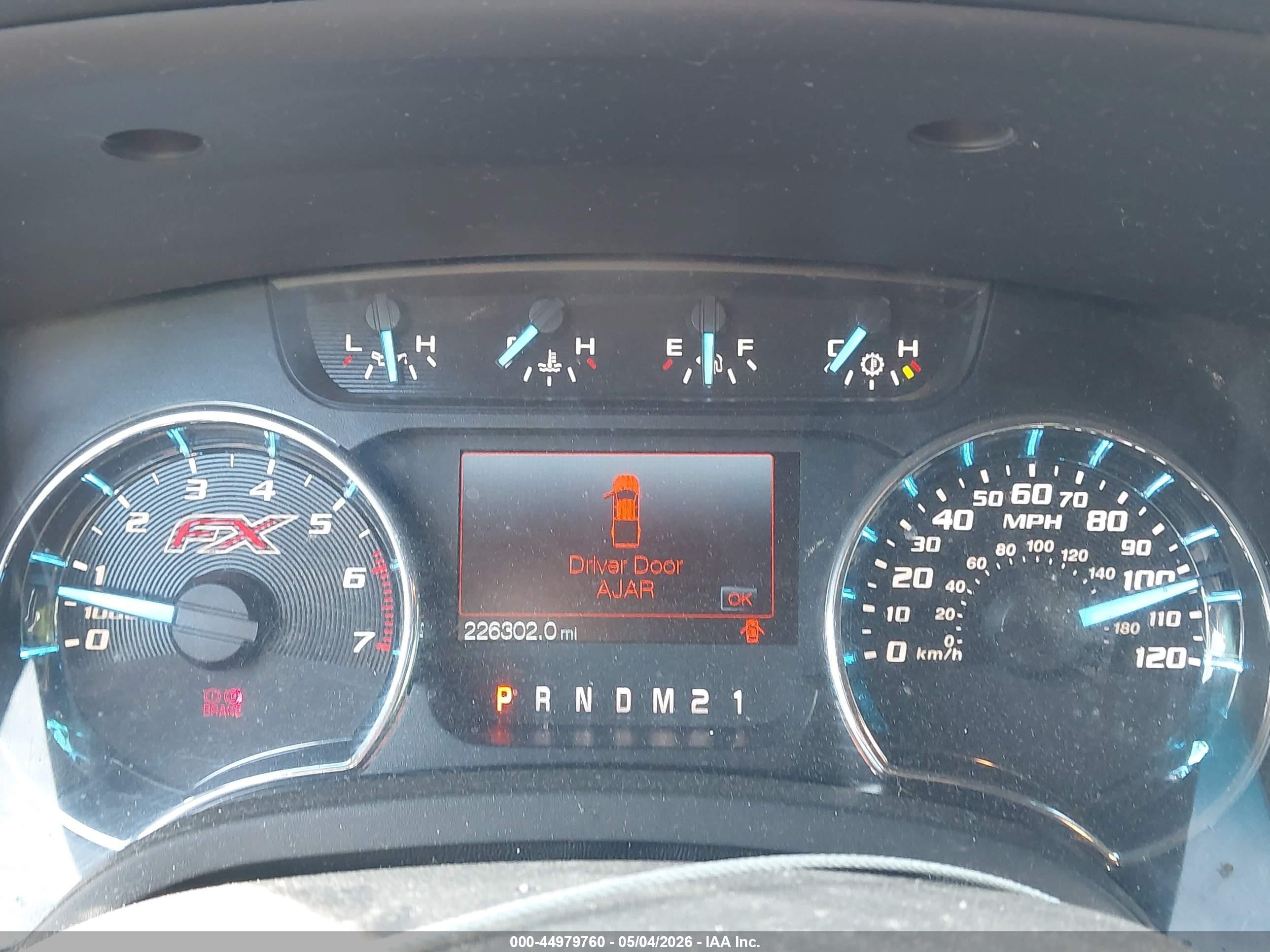 2011 Ford F-150 Fx4 Gray vin: 1FTFW1EF2BFC97753